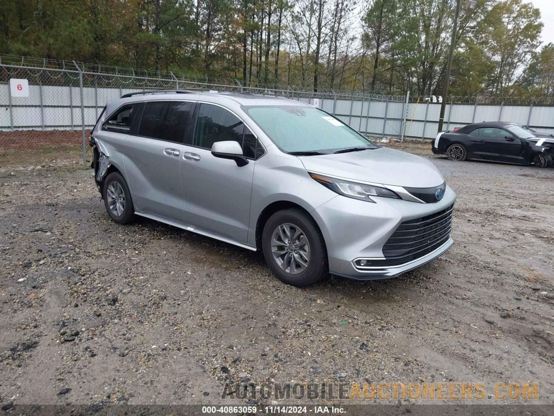 5TDYRKEC1NS090772 TOYOTA SIENNA 2022