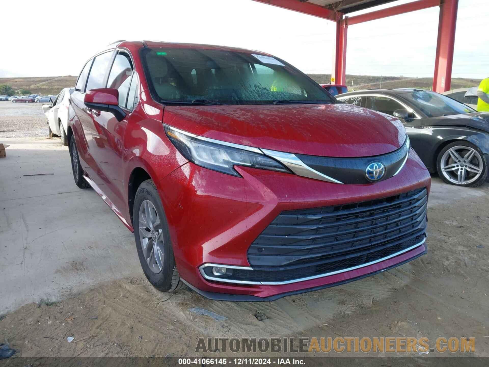 5TDYRKEC1NS099794 TOYOTA SIENNA 2022