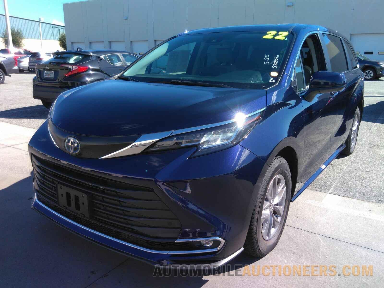 5TDYRKEC1NS109952 Toyota Sienna 2022