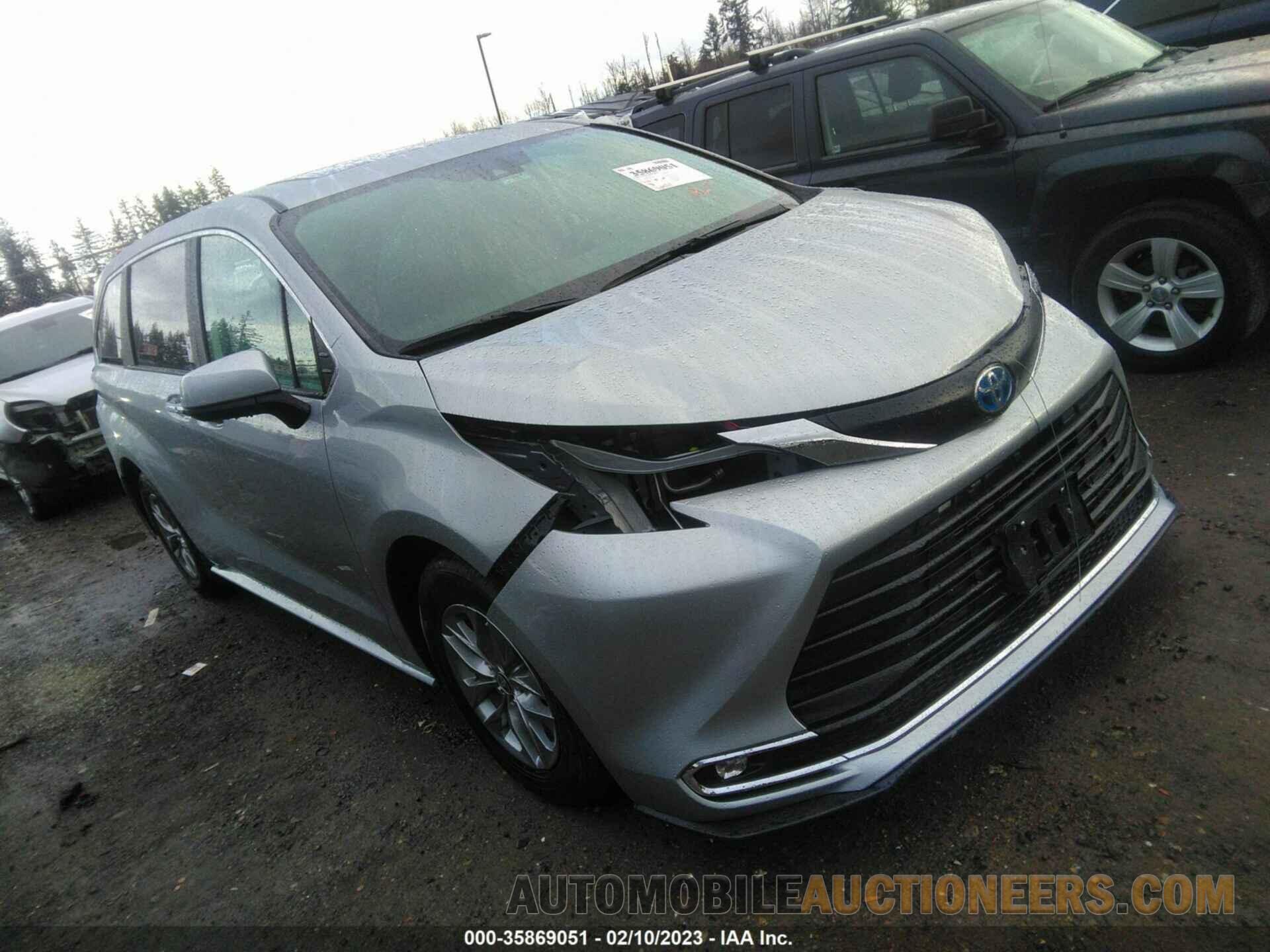 5TDYRKEC1PS136877 TOYOTA SIENNA 2023