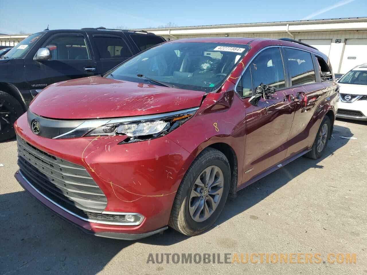 5TDYRKEC2MS016436 TOYOTA All Models 2021