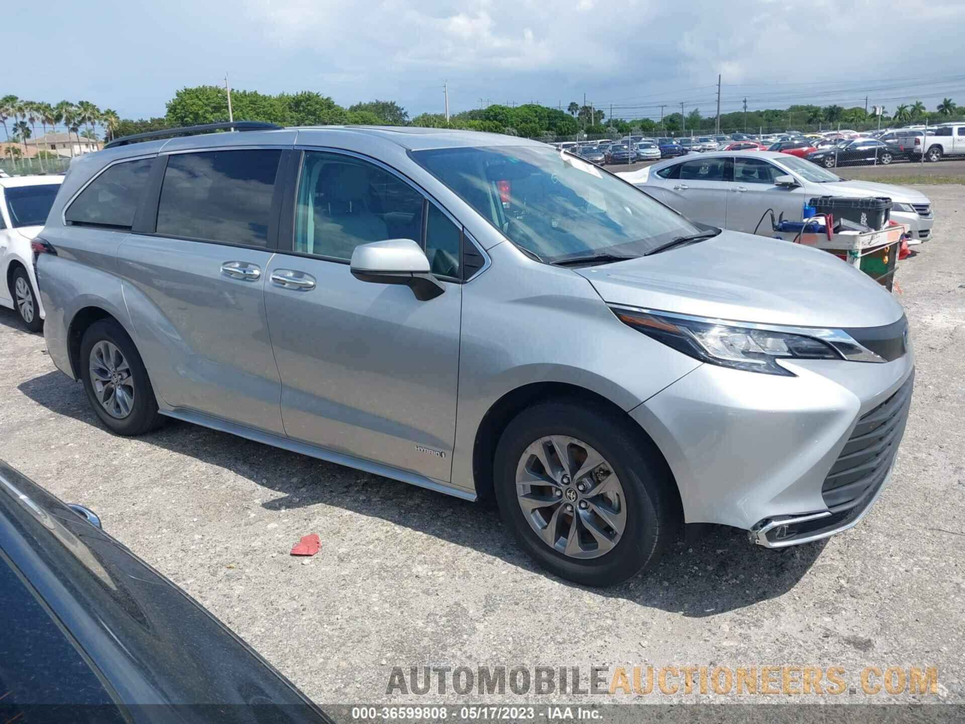 5TDYRKEC2MS050098 TOYOTA SIENNA 2021