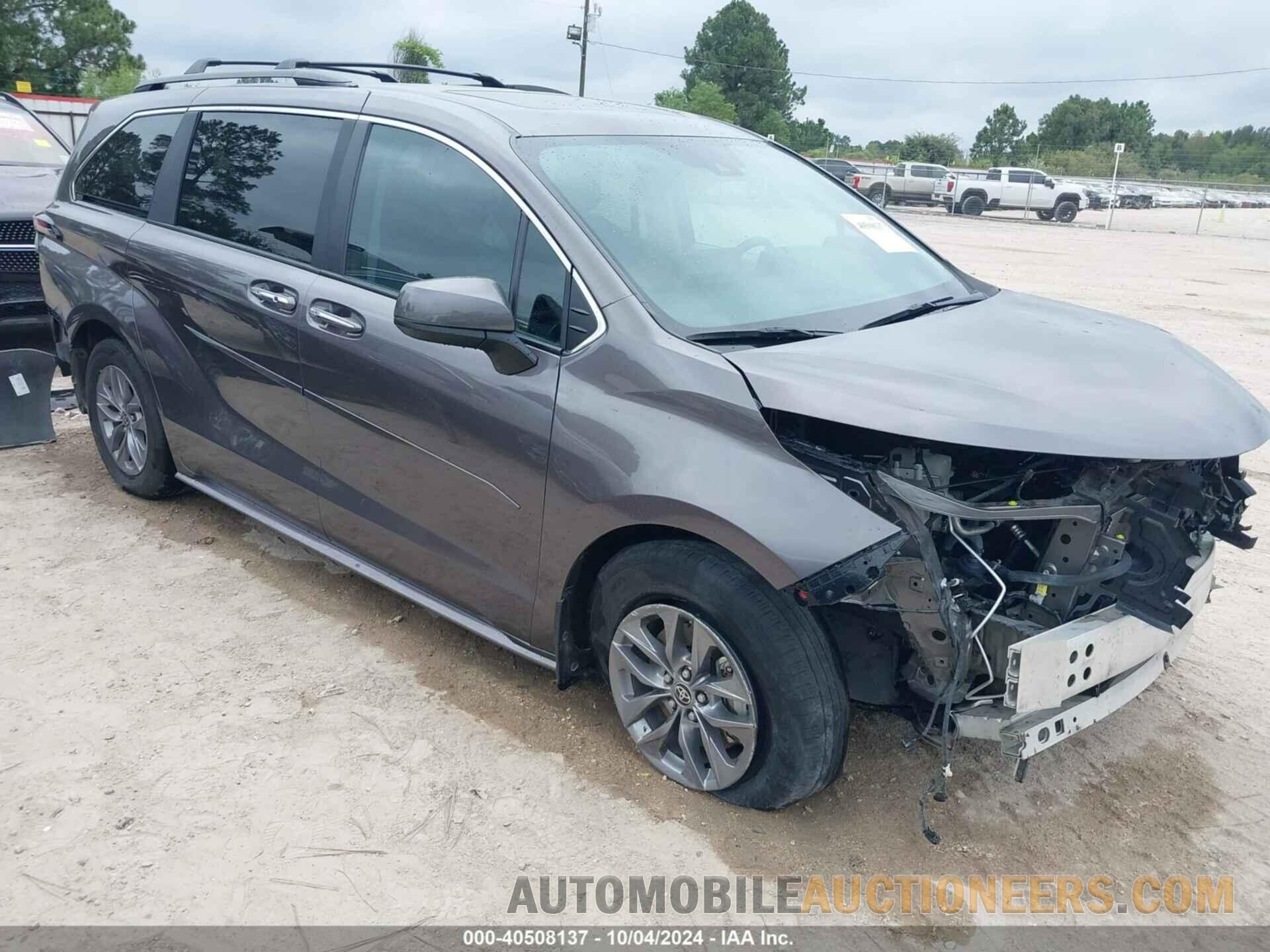 5TDYRKEC2NS128798 TOYOTA SIENNA 2022