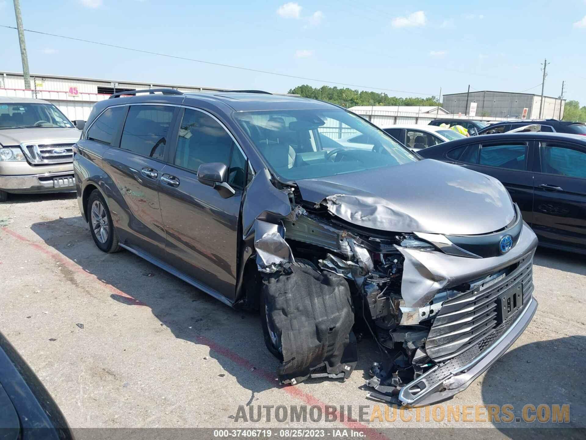 5TDYRKEC2NS136352 TOYOTA SIENNA 2022