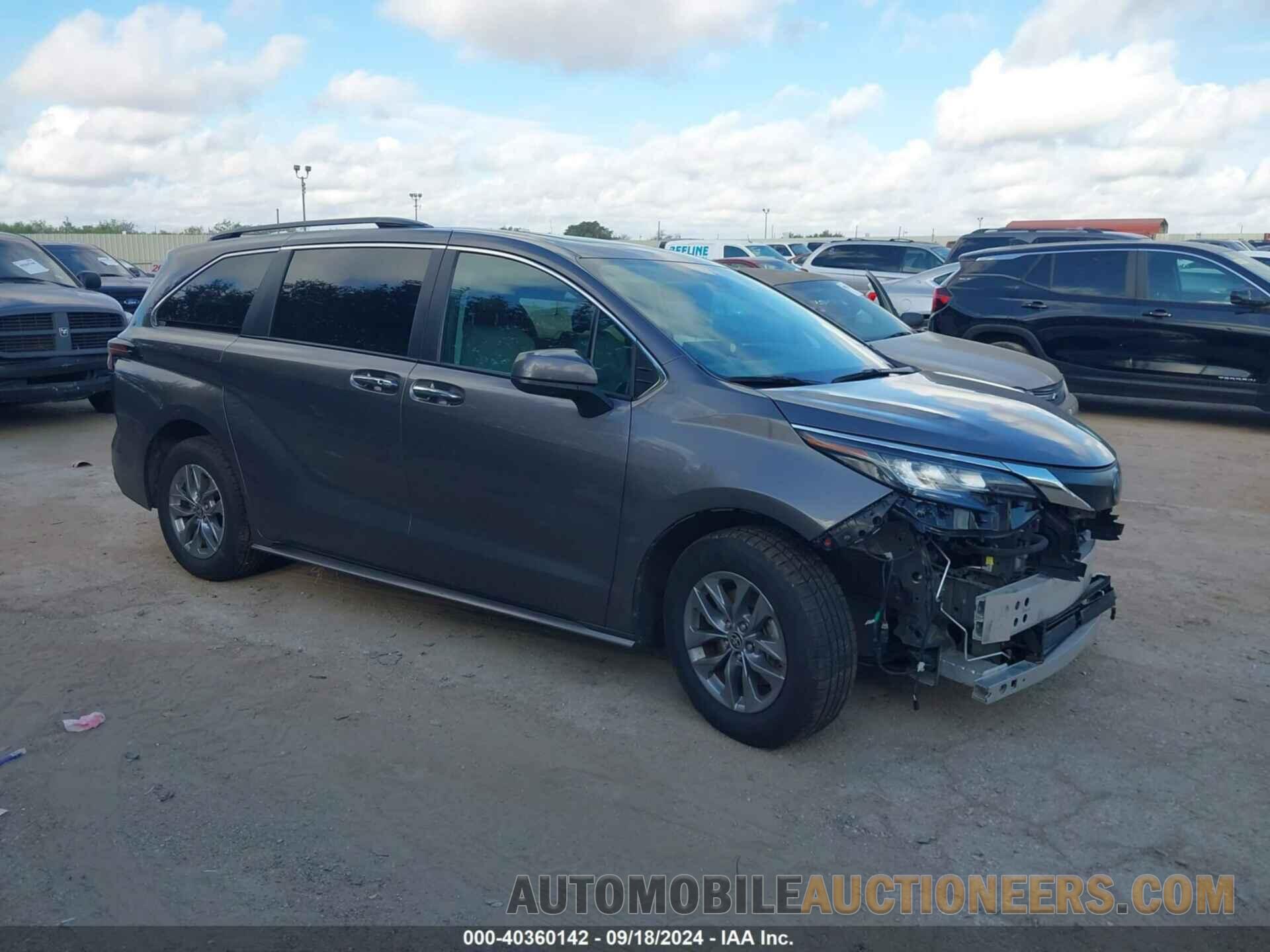 5TDYRKEC2PS163716 TOYOTA SIENNA 2023