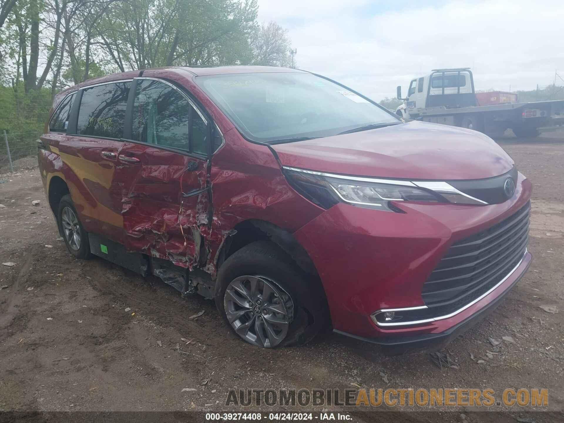 5TDYRKEC2PS176272 TOYOTA SIENNA 2023