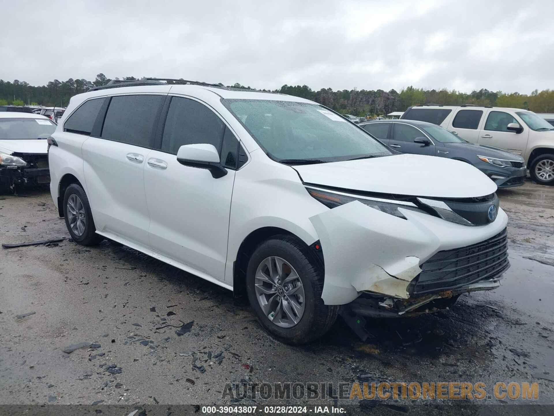 5TDYRKEC2RS183869 TOYOTA SIENNA 2024