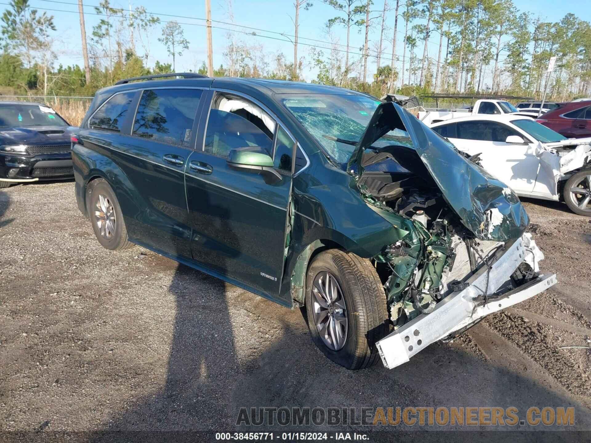 5TDYRKEC3MS029454 TOYOTA SIENNA 2021