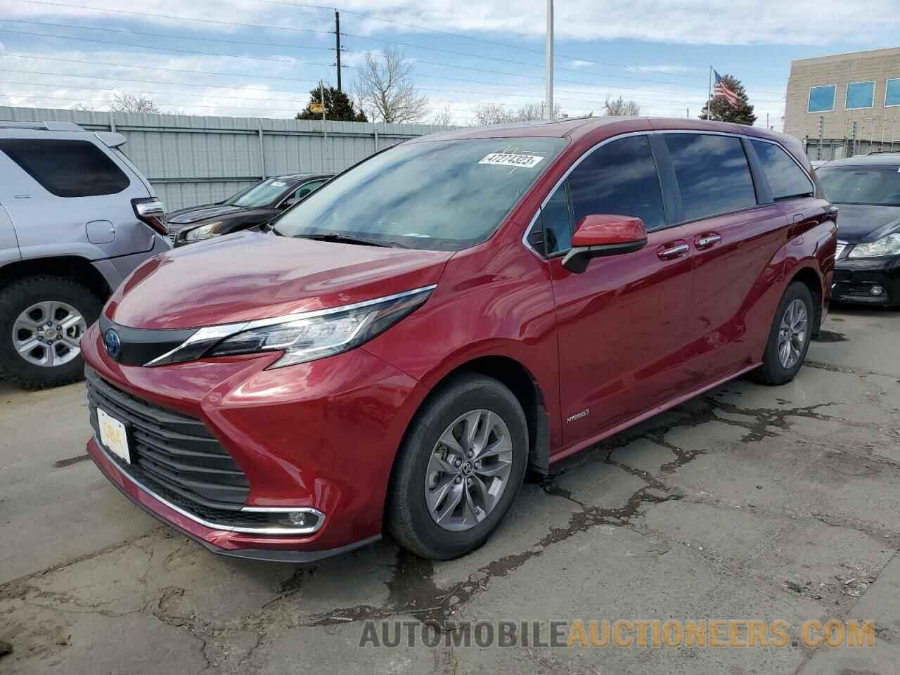 5TDYRKEC3MS032645 TOYOTA All Models 2021