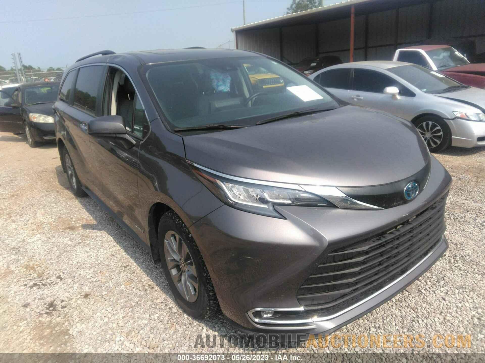 5TDYRKEC3MS073258 TOYOTA SIENNA 2021