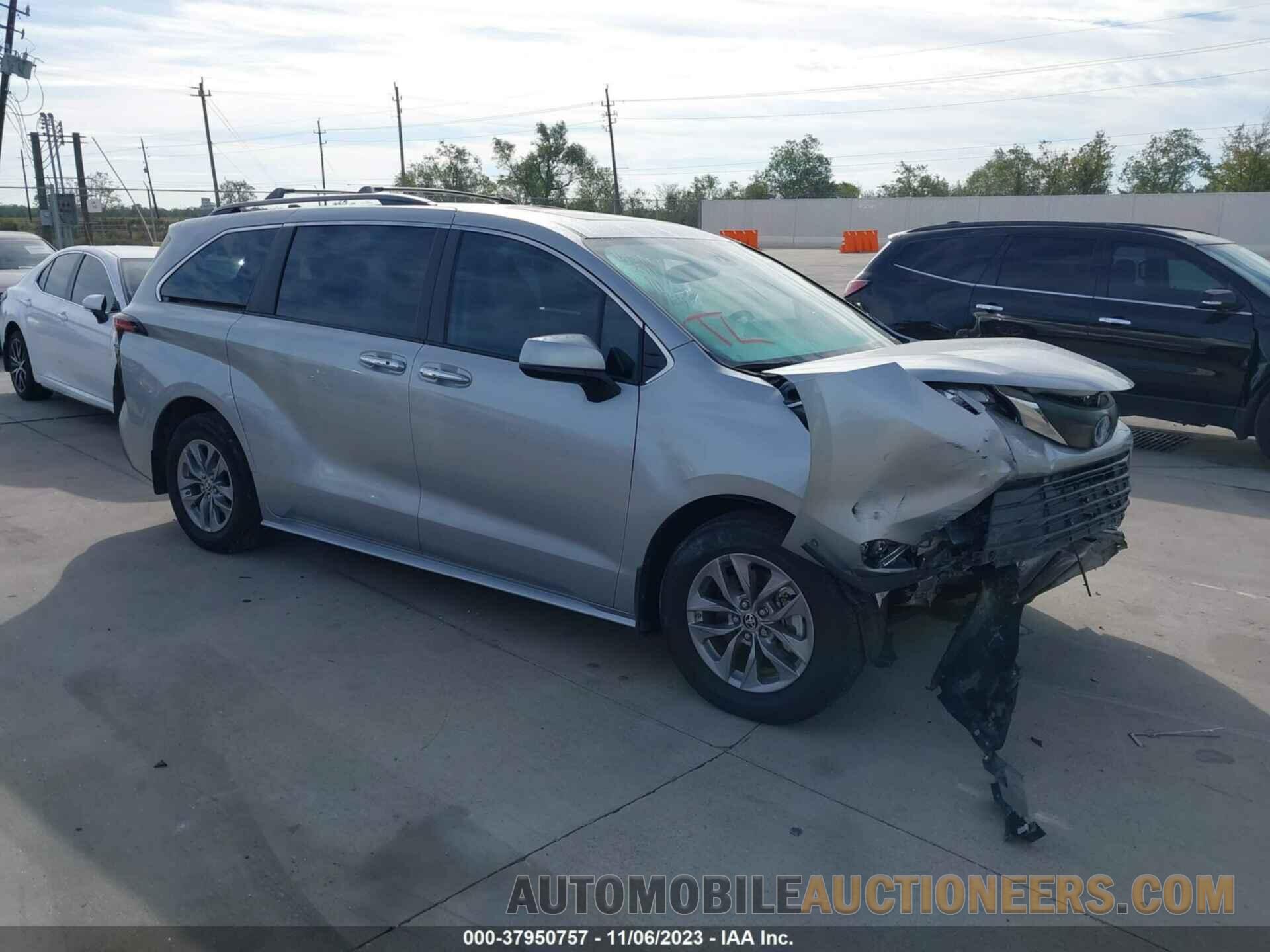 5TDYRKEC3NS111282 TOYOTA SIENNA 2022