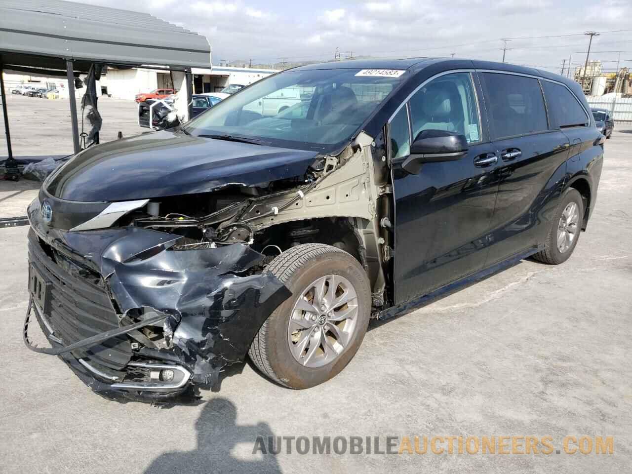 5TDYRKEC3NS123576 TOYOTA SIENNA 2022