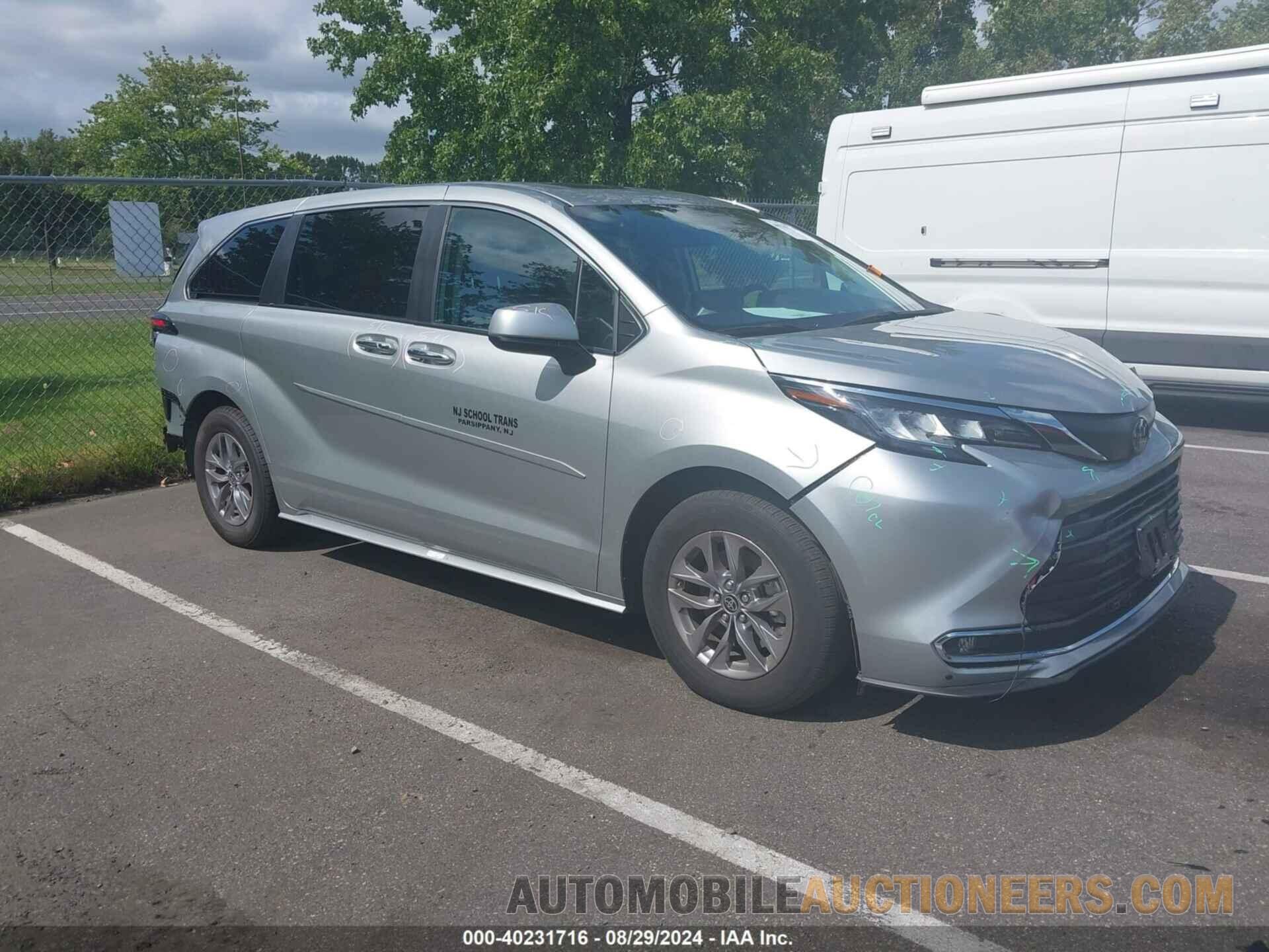 5TDYRKEC3PS137352 TOYOTA SIENNA 2023