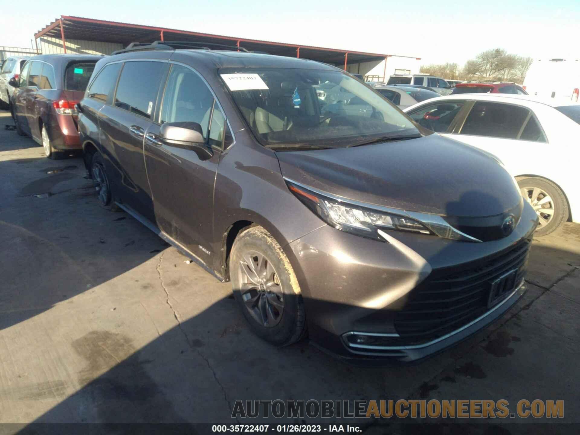 5TDYRKEC4MS039913 TOYOTA SIENNA 2021