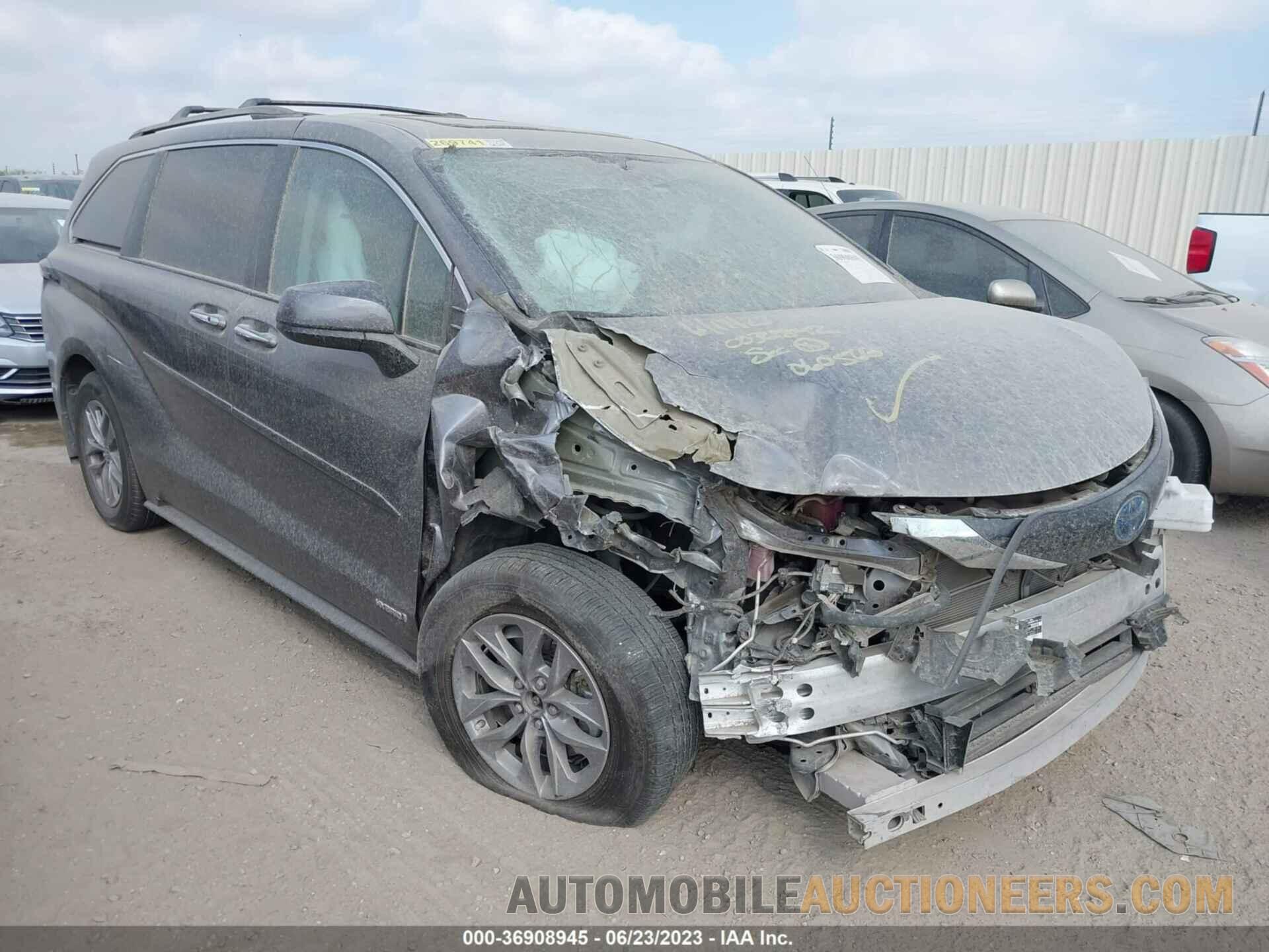 5TDYRKEC4MS060566 TOYOTA SIENNA 2021