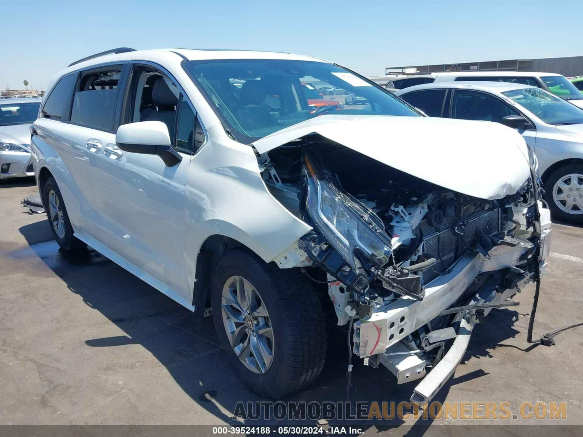 5TDYRKEC4NS082472 TOYOTA SIENNA 2022