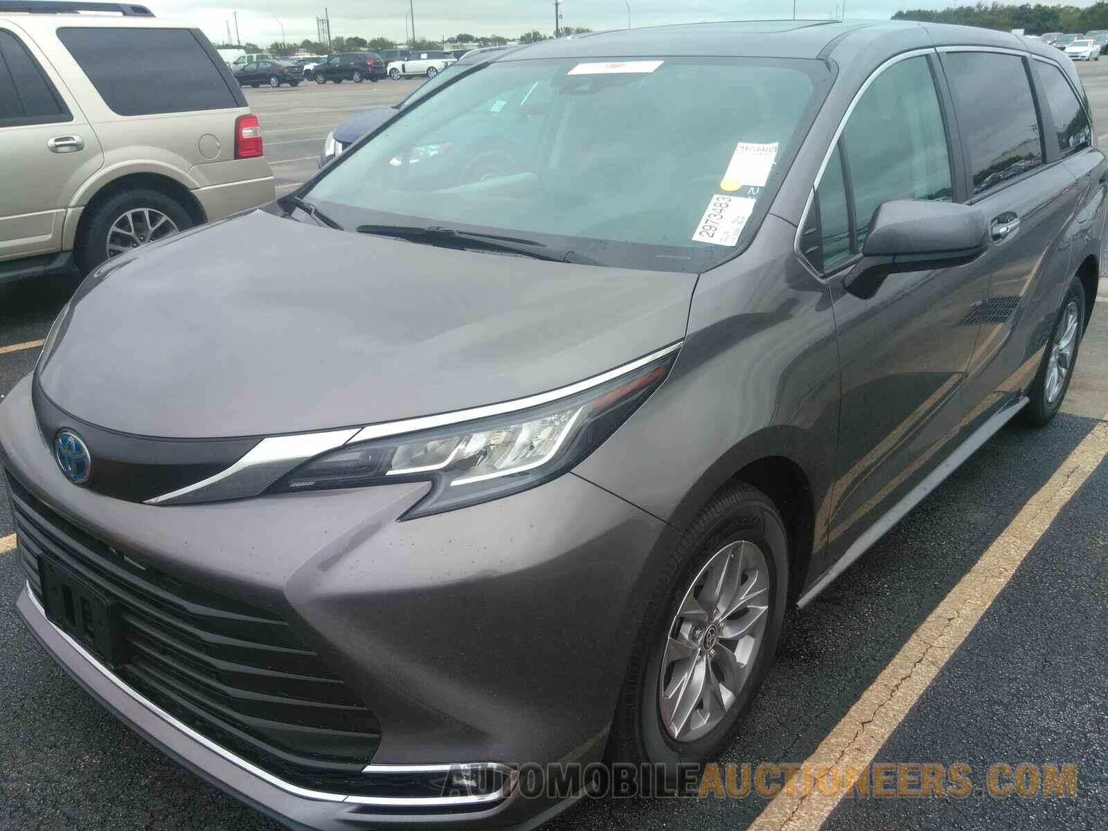 5TDYRKEC4NS124428 Toyota Sienna 2022