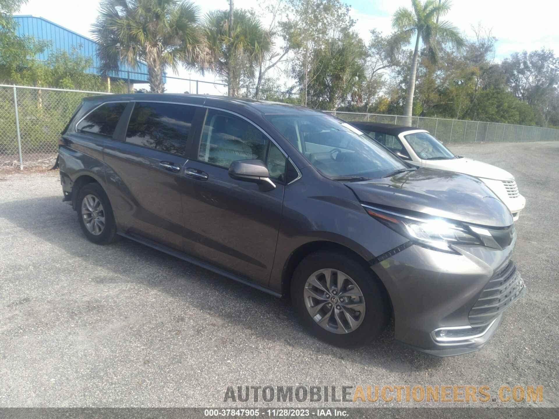 5TDYRKEC4NS125210 TOYOTA SIENNA 2022