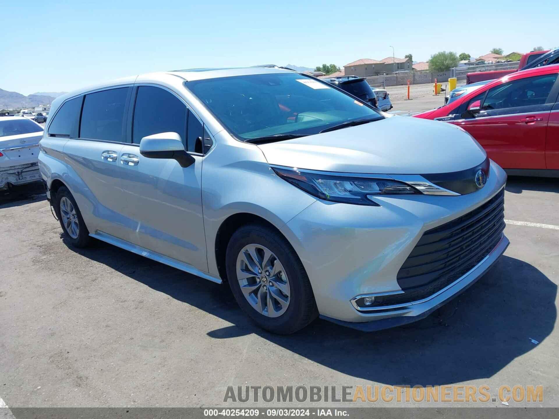 5TDYRKEC4NS132559 TOYOTA SIENNA 2022