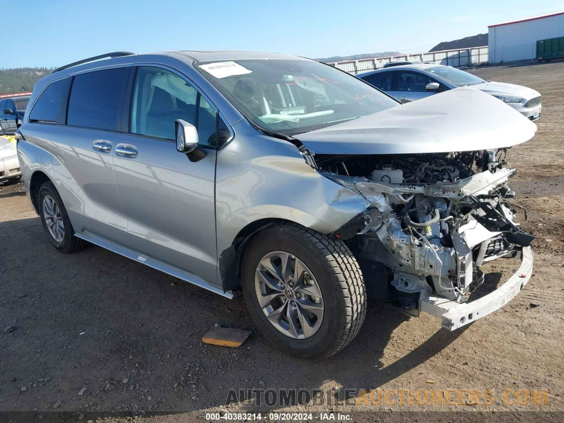 5TDYRKEC4PS168321 TOYOTA SIENNA 2023