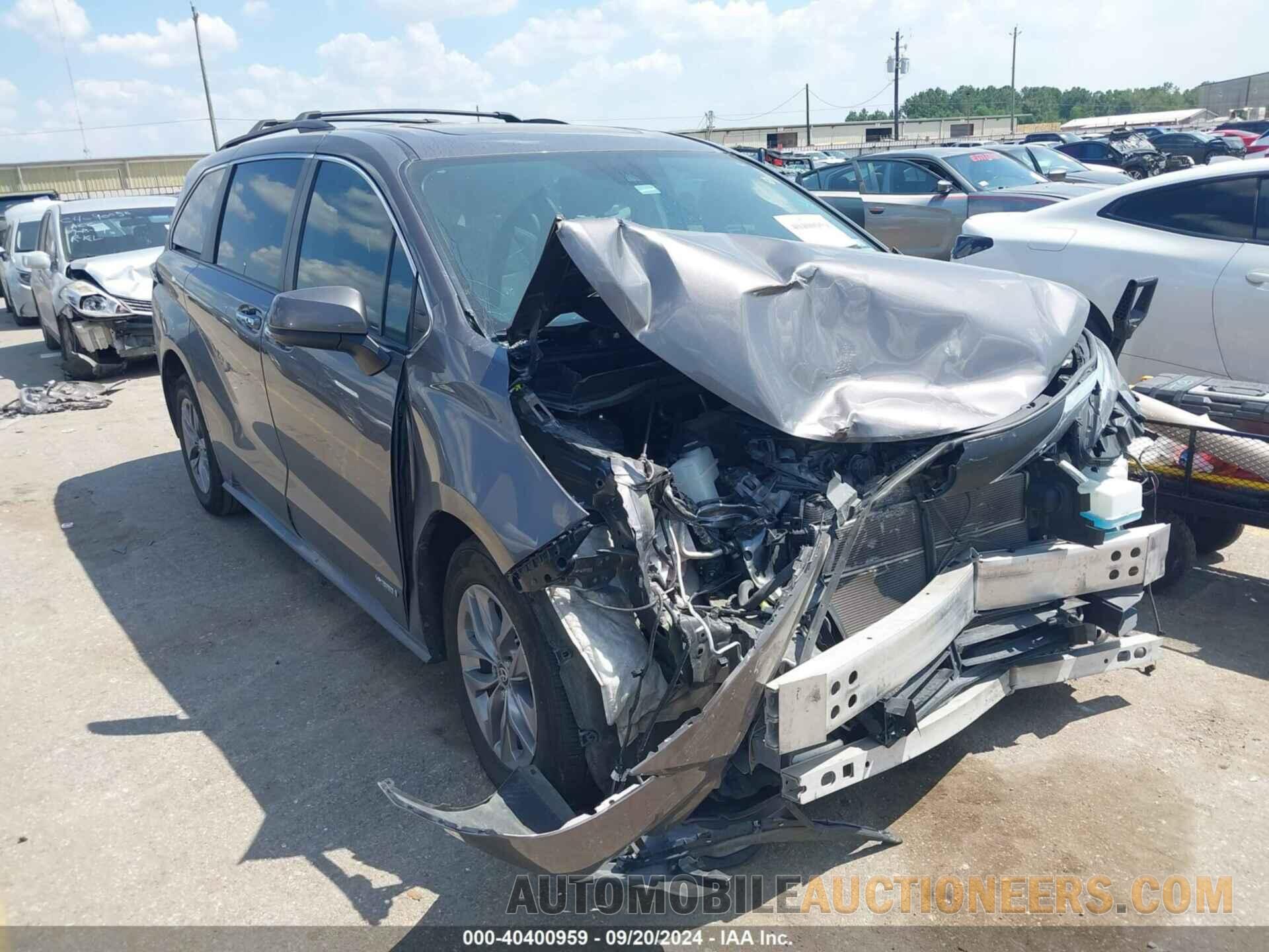 5TDYRKEC5MS024126 TOYOTA SIENNA 2021