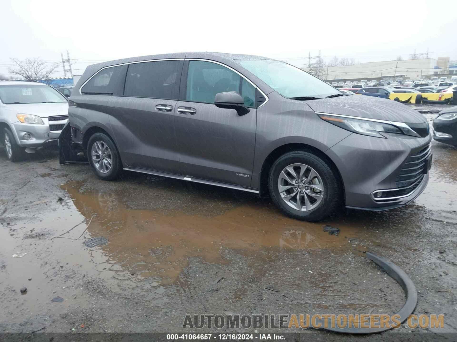 5TDYRKEC5MS030461 TOYOTA SIENNA 2021