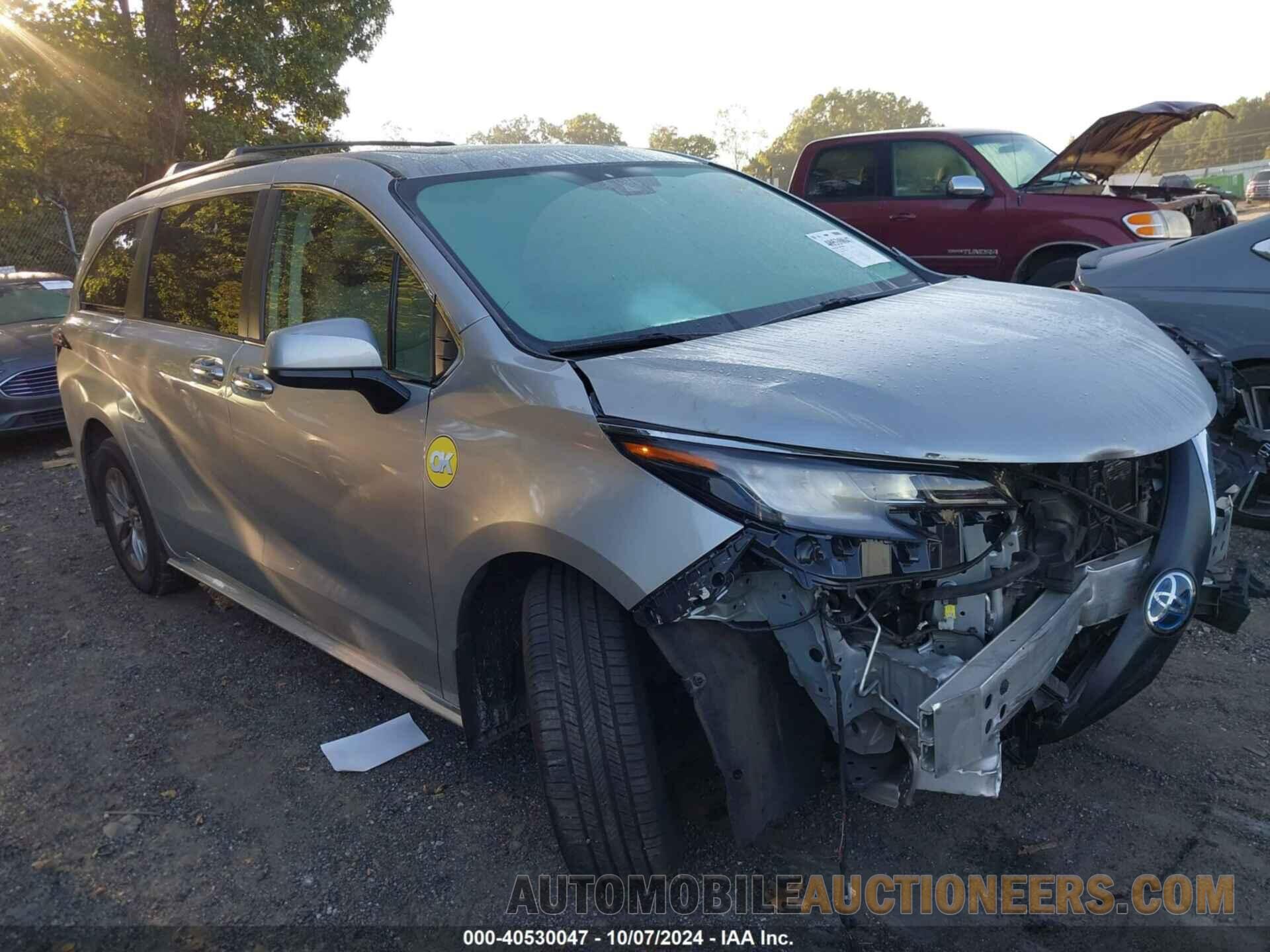 5TDYRKEC5MS074069 TOYOTA SIENNA 2021