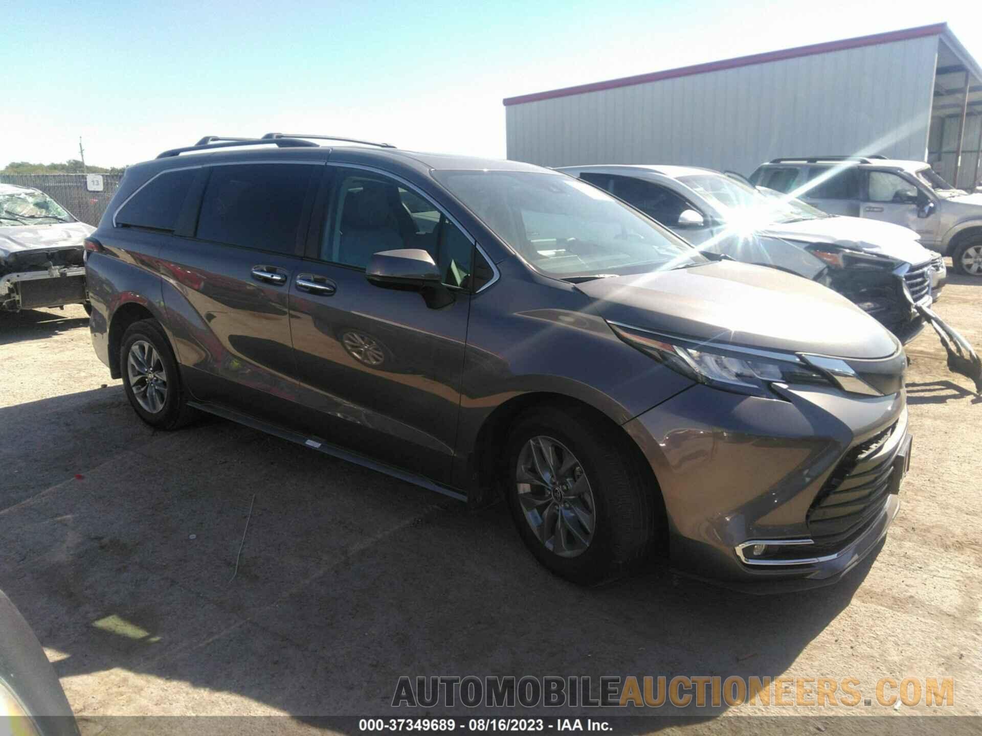 5TDYRKEC5NS075398 TOYOTA SIENNA 2022