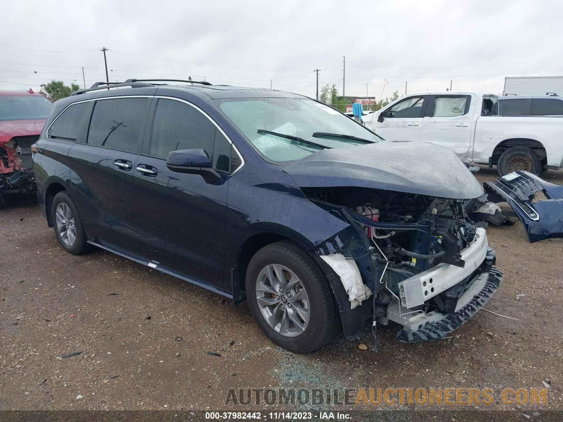 5TDYRKEC5NS101546 TOYOTA SIENNA 2022