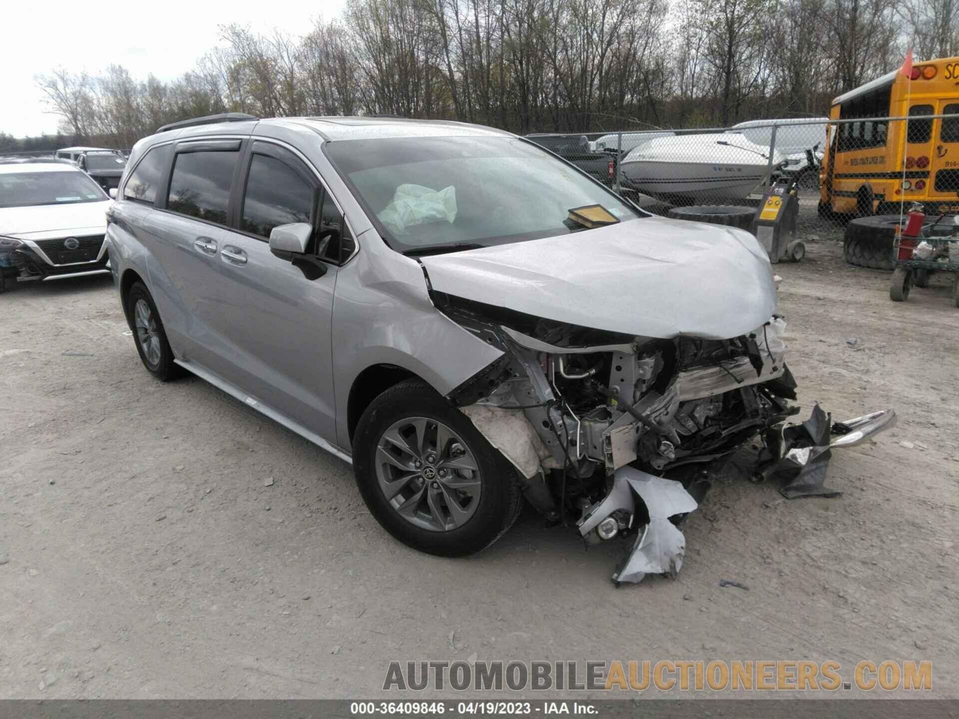 5TDYRKEC5NS107685 TOYOTA SIENNA 2022