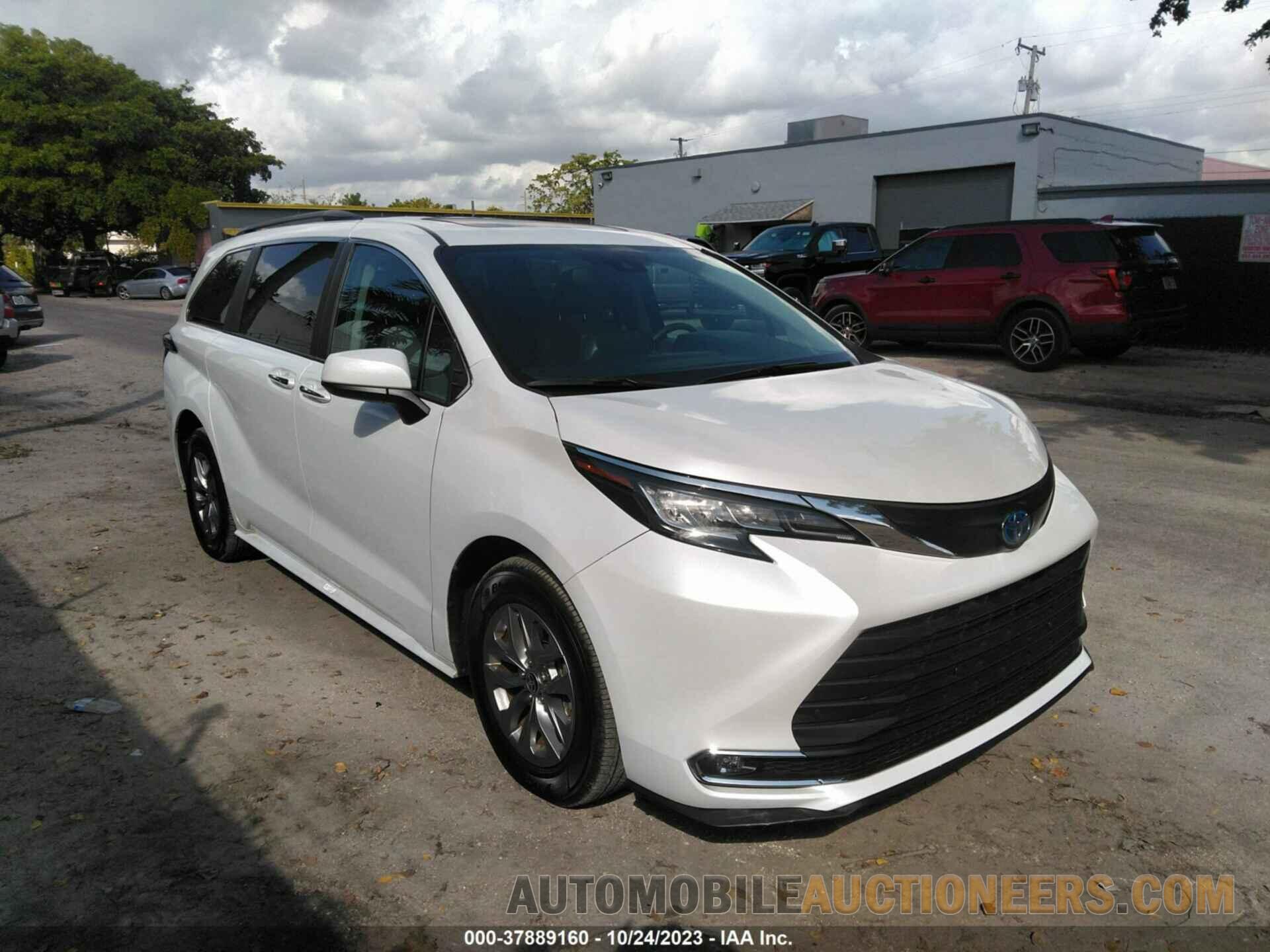 5TDYRKEC5NS131744 TOYOTA SIENNA 2022