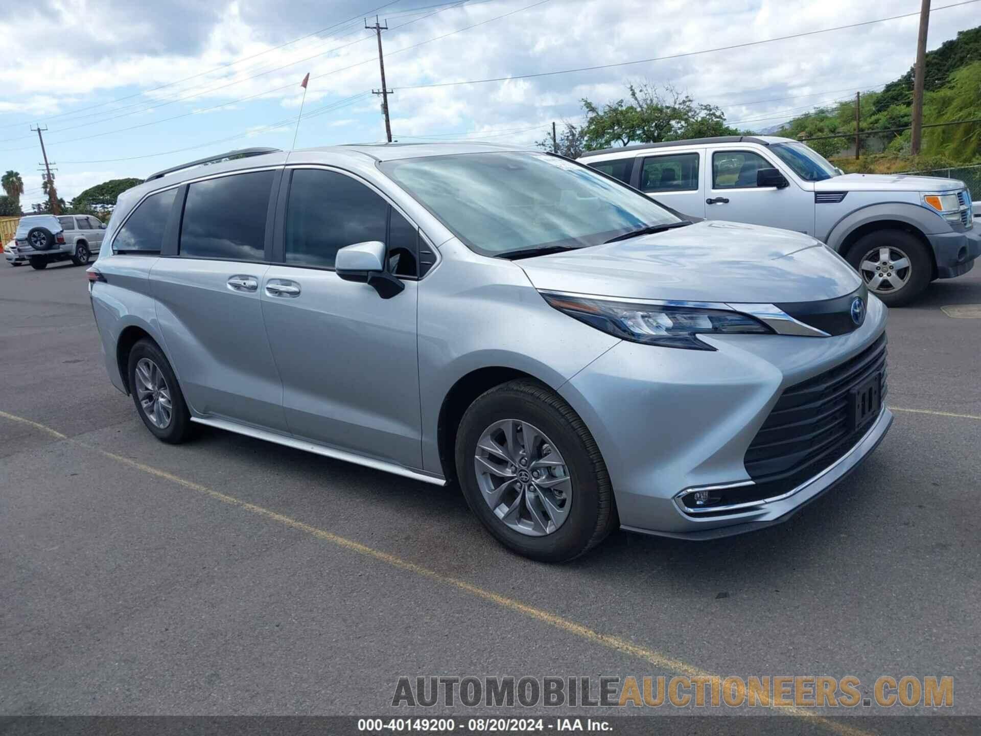 5TDYRKEC5RS184014 TOYOTA SIENNA 2024