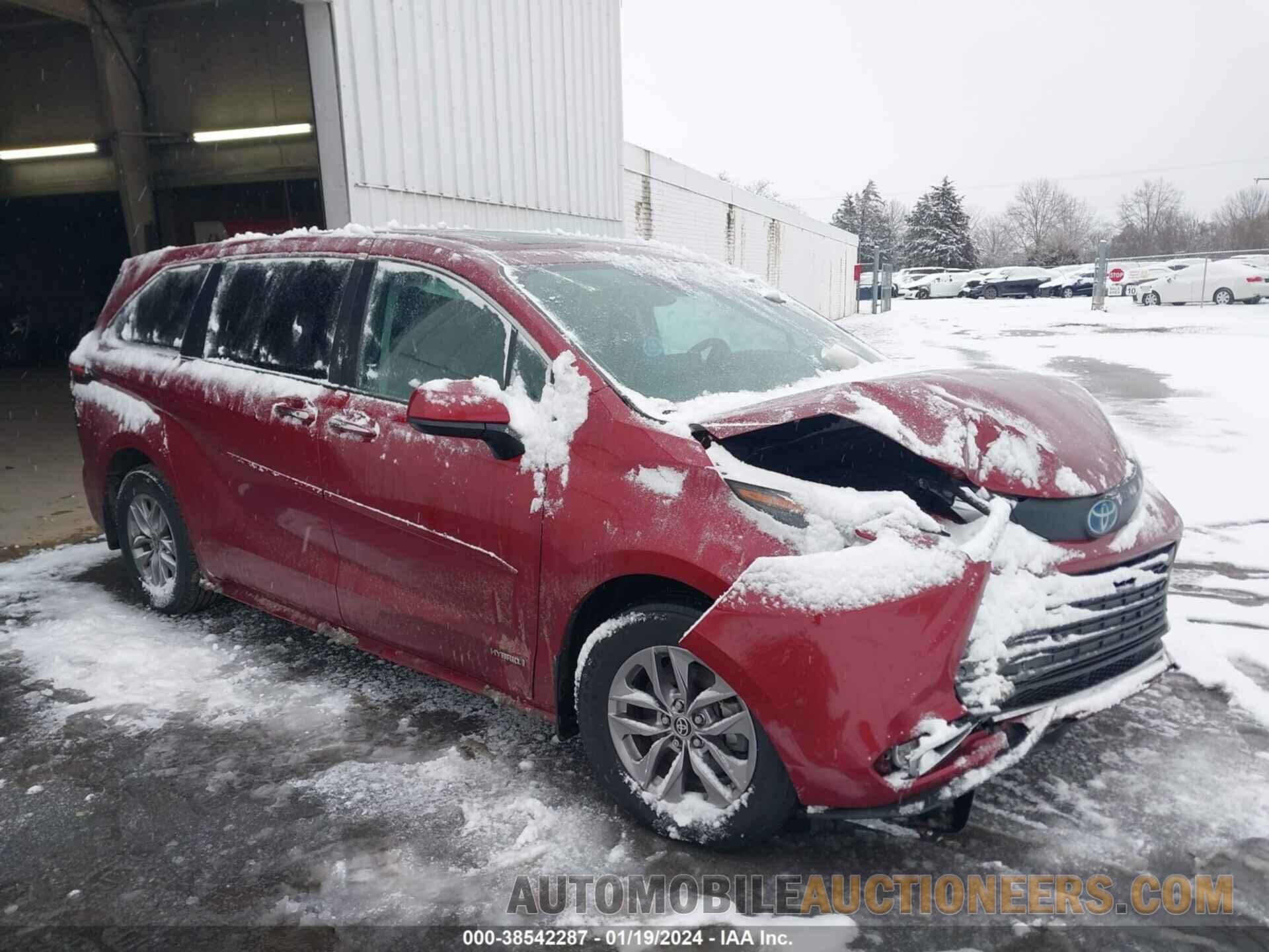 5TDYRKEC6MS023390 TOYOTA SIENNA 2021