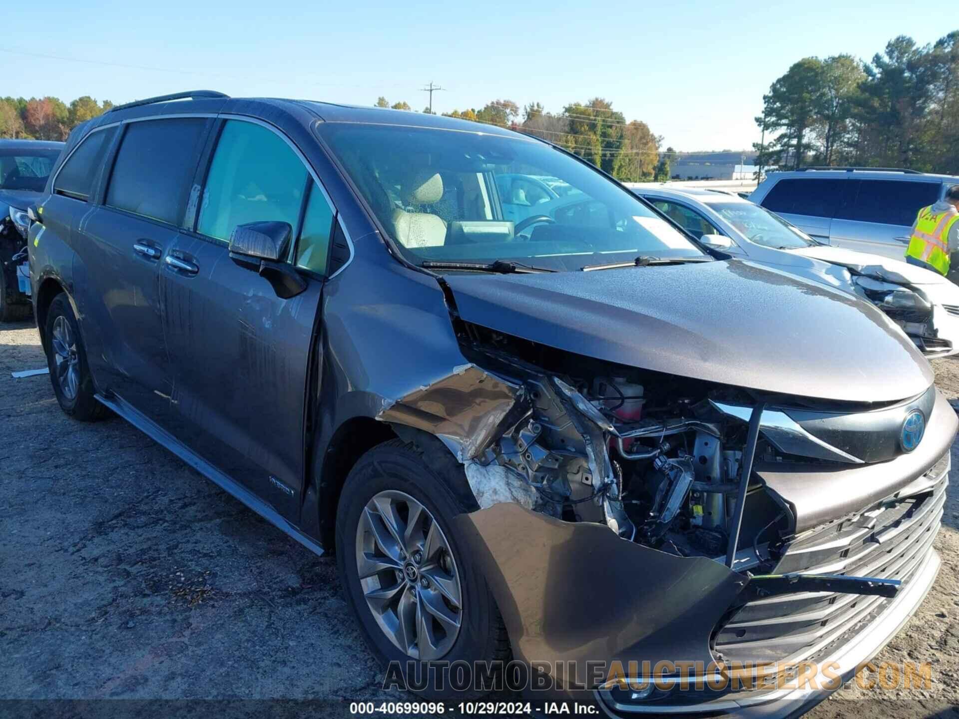 5TDYRKEC6MS024331 TOYOTA SIENNA 2021