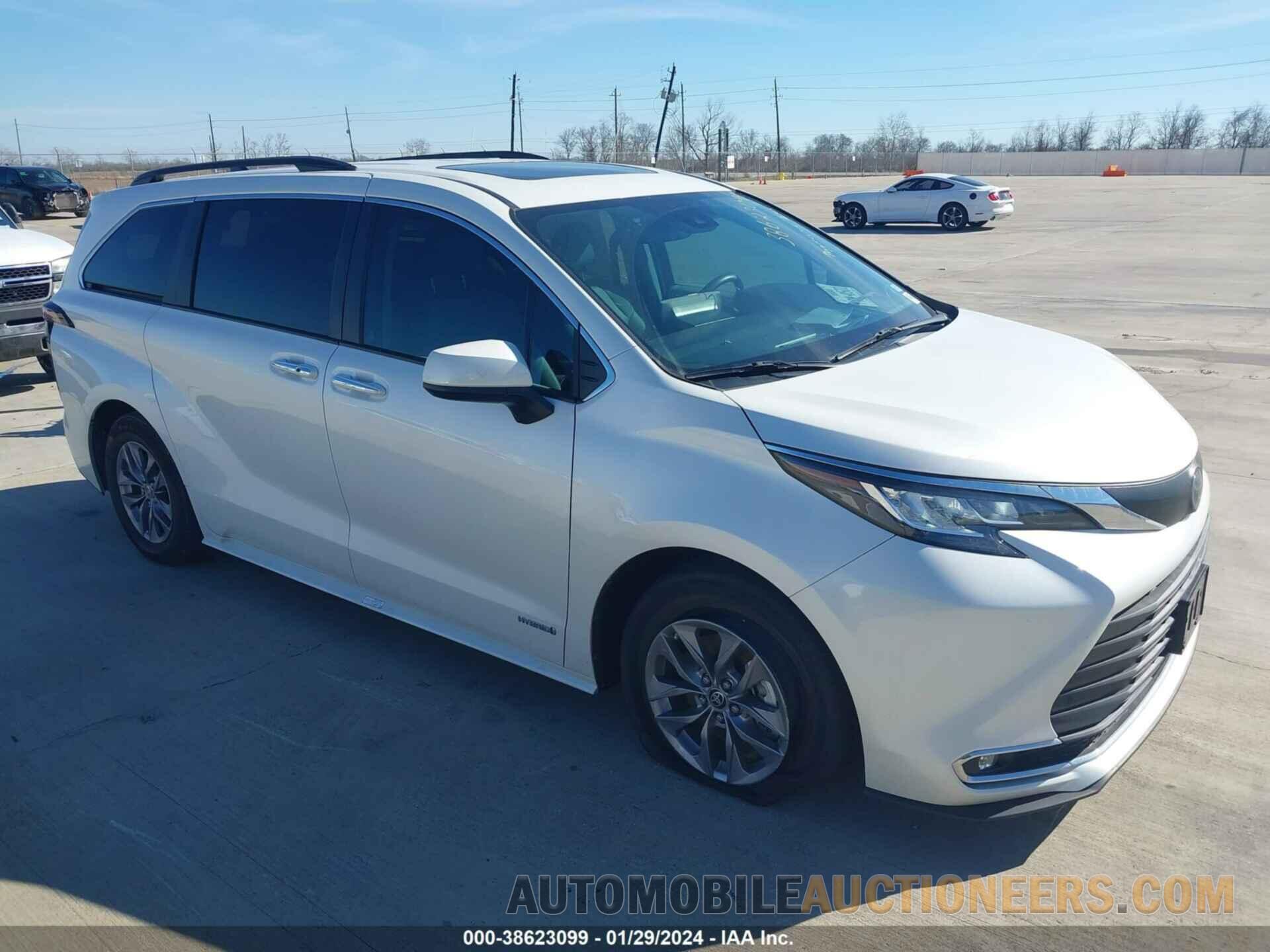 5TDYRKEC6MS043087 TOYOTA SIENNA 2021