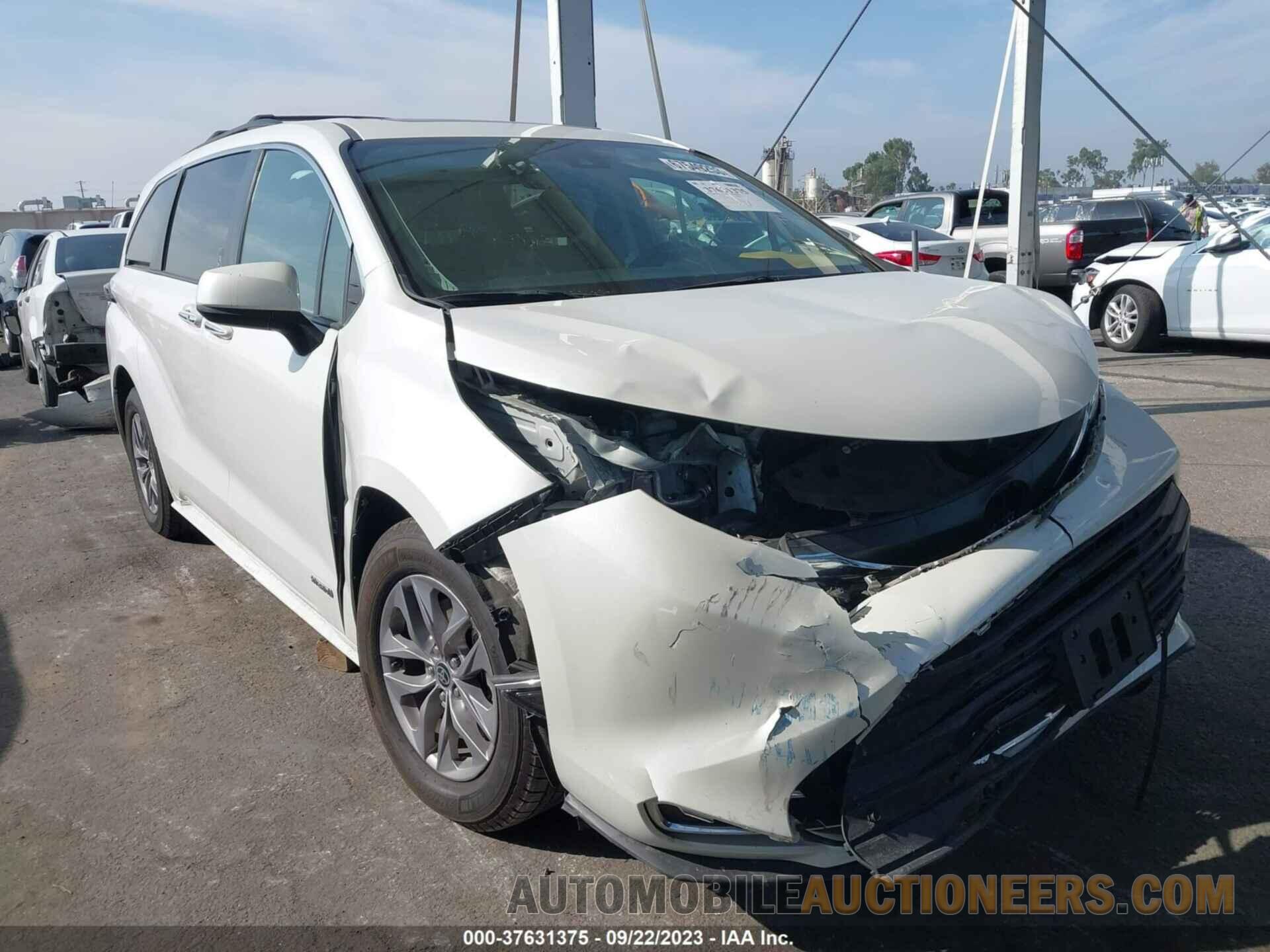 5TDYRKEC6MS054610 TOYOTA SIENNA 2021