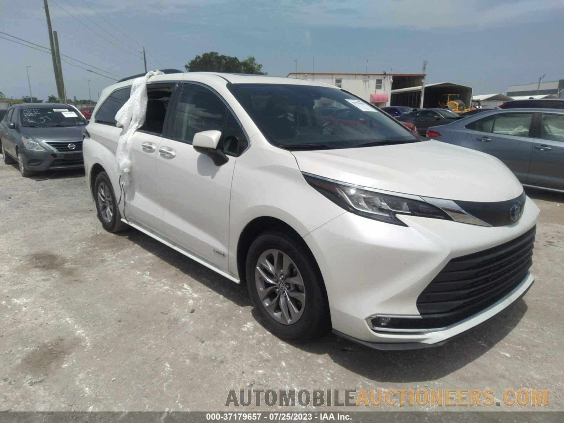 5TDYRKEC6MS057328 TOYOTA SIENNA 2021