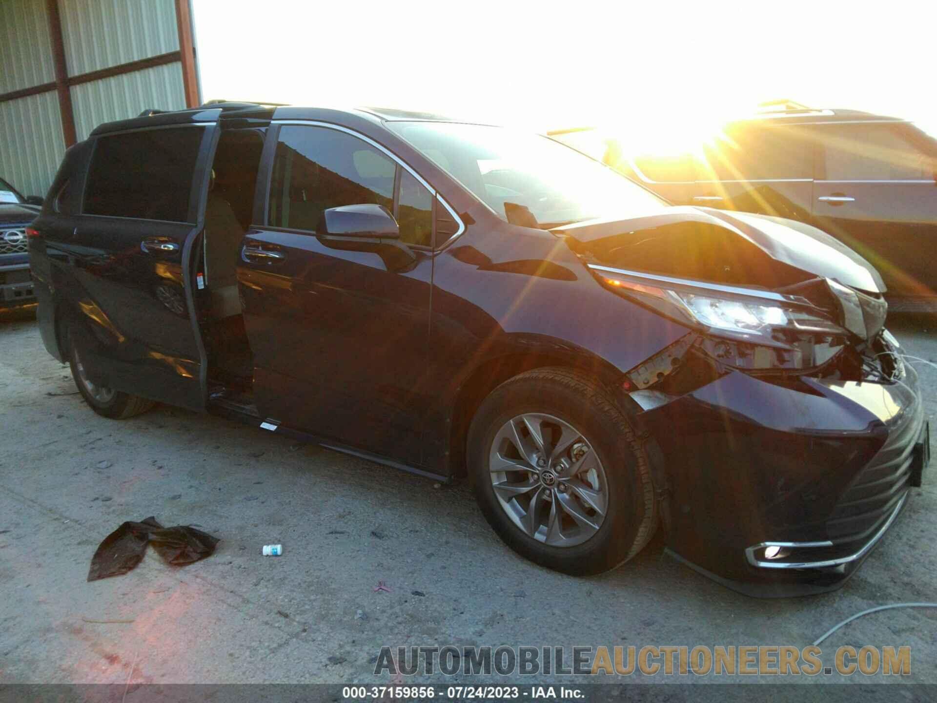 5TDYRKEC6NS103726 TOYOTA SIENNA 2022