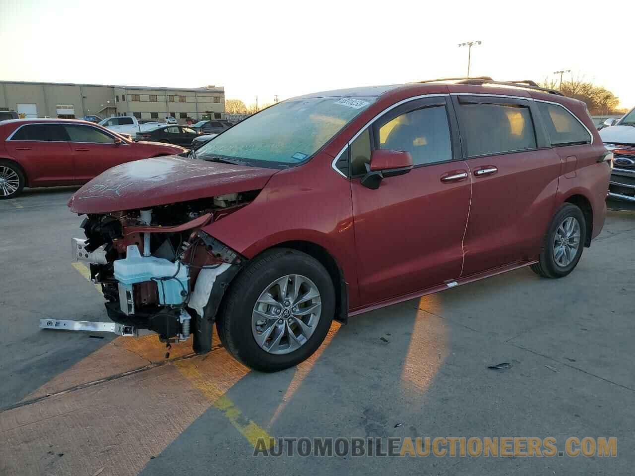 5TDYRKEC6NS115732 TOYOTA SIENNA 2022