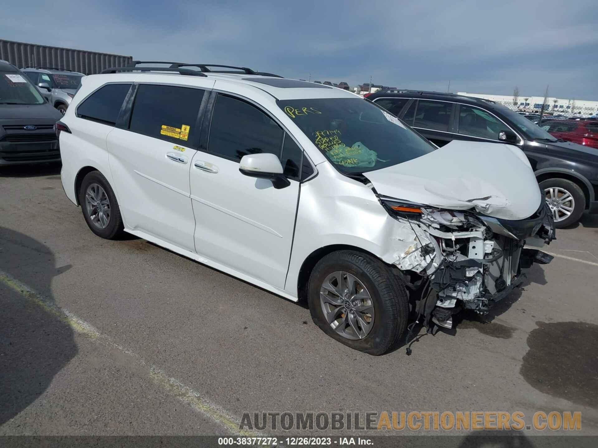 5TDYRKEC6PS138592 TOYOTA SIENNA 2023