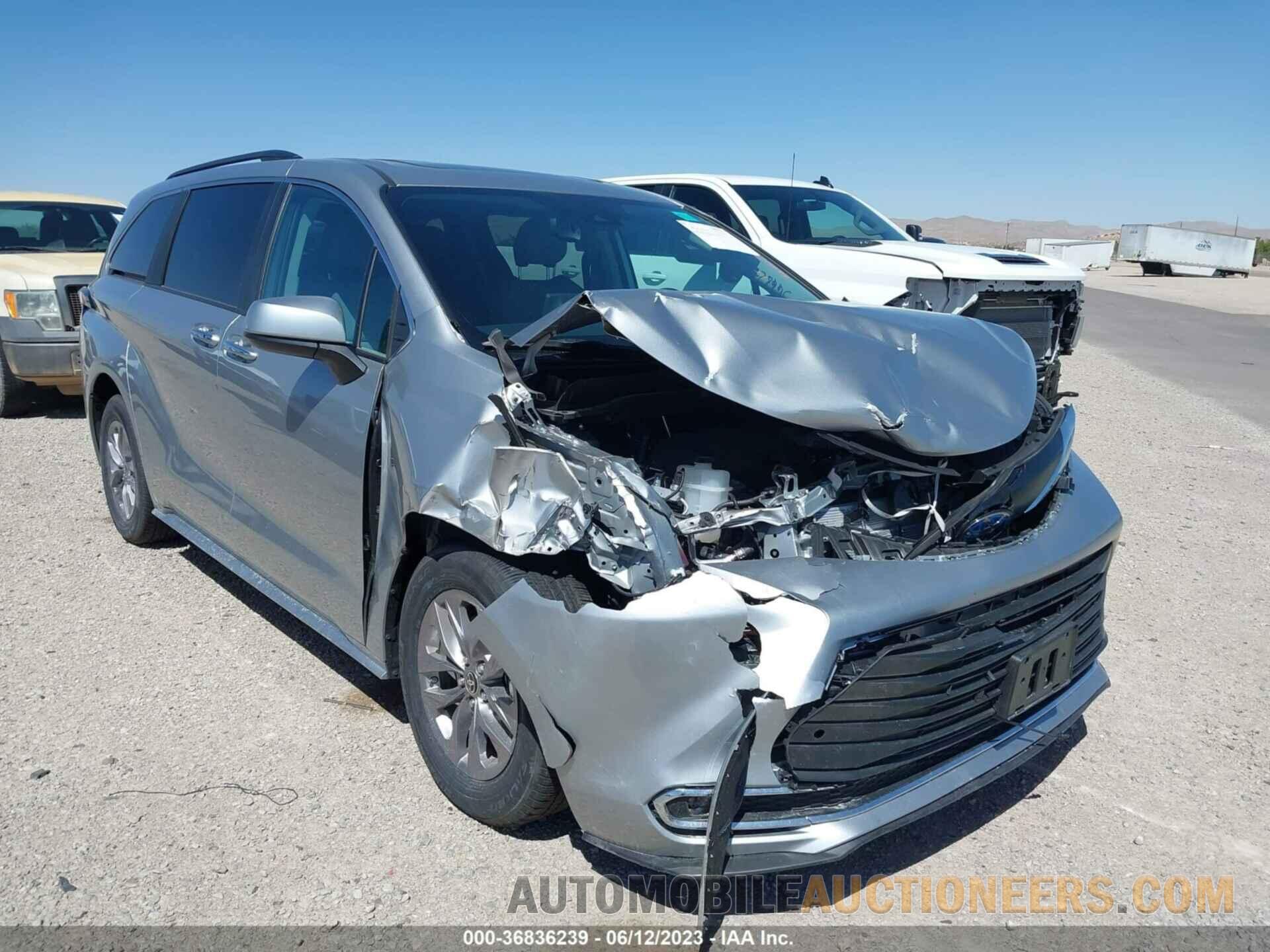 5TDYRKEC6PS152850 TOYOTA SIENNA 2023