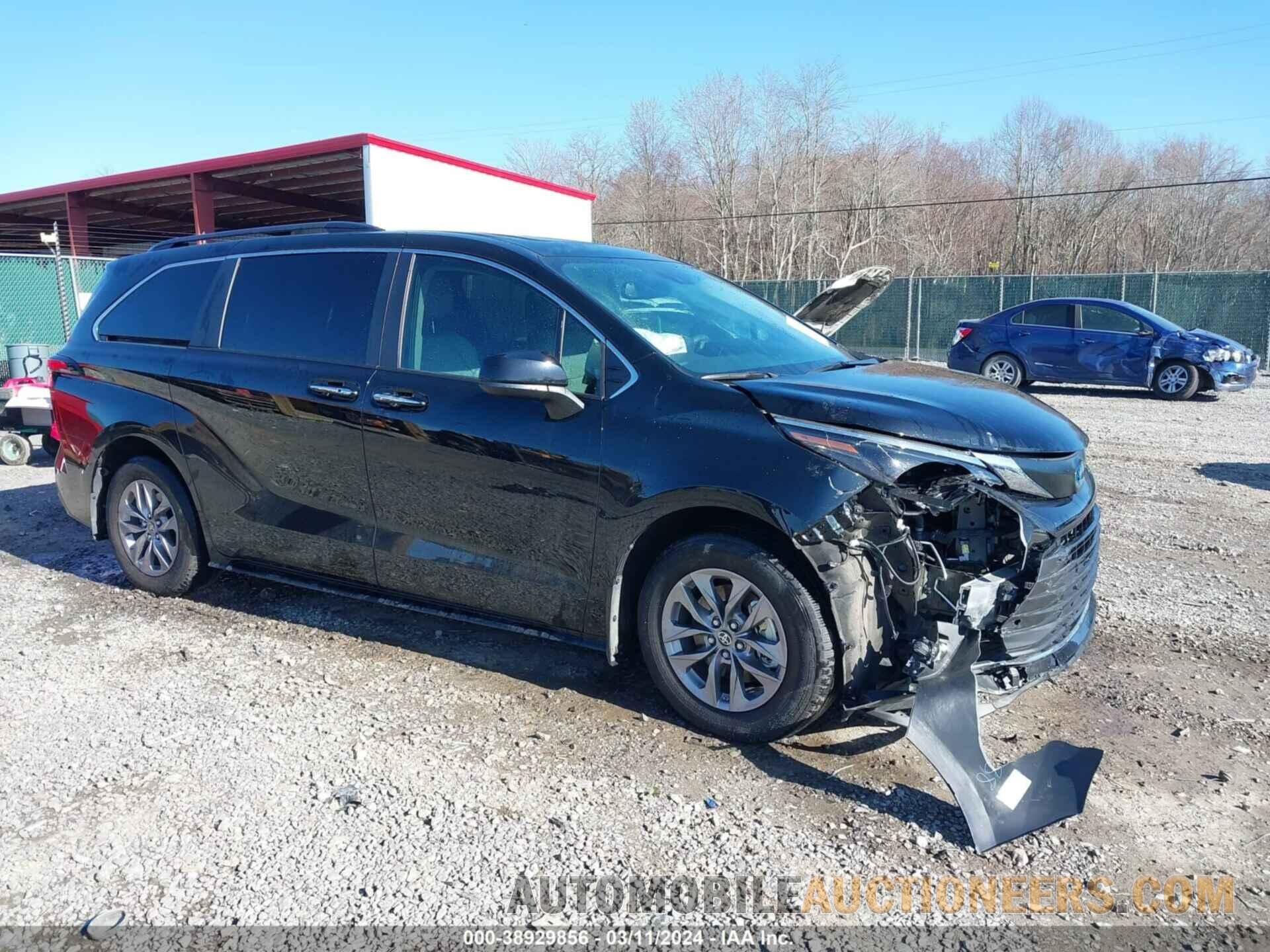 5TDYRKEC6PS160205 TOYOTA SIENNA 2023