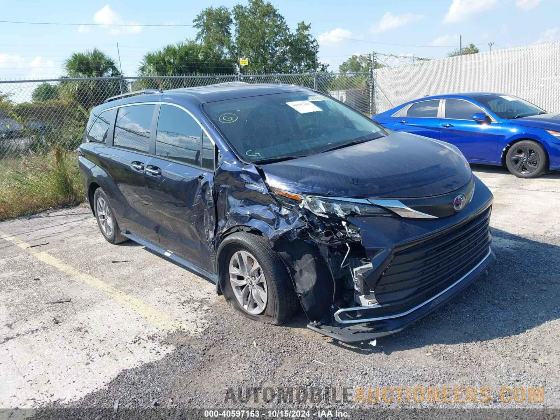 5TDYRKEC6PS163718 TOYOTA SIENNA 2023