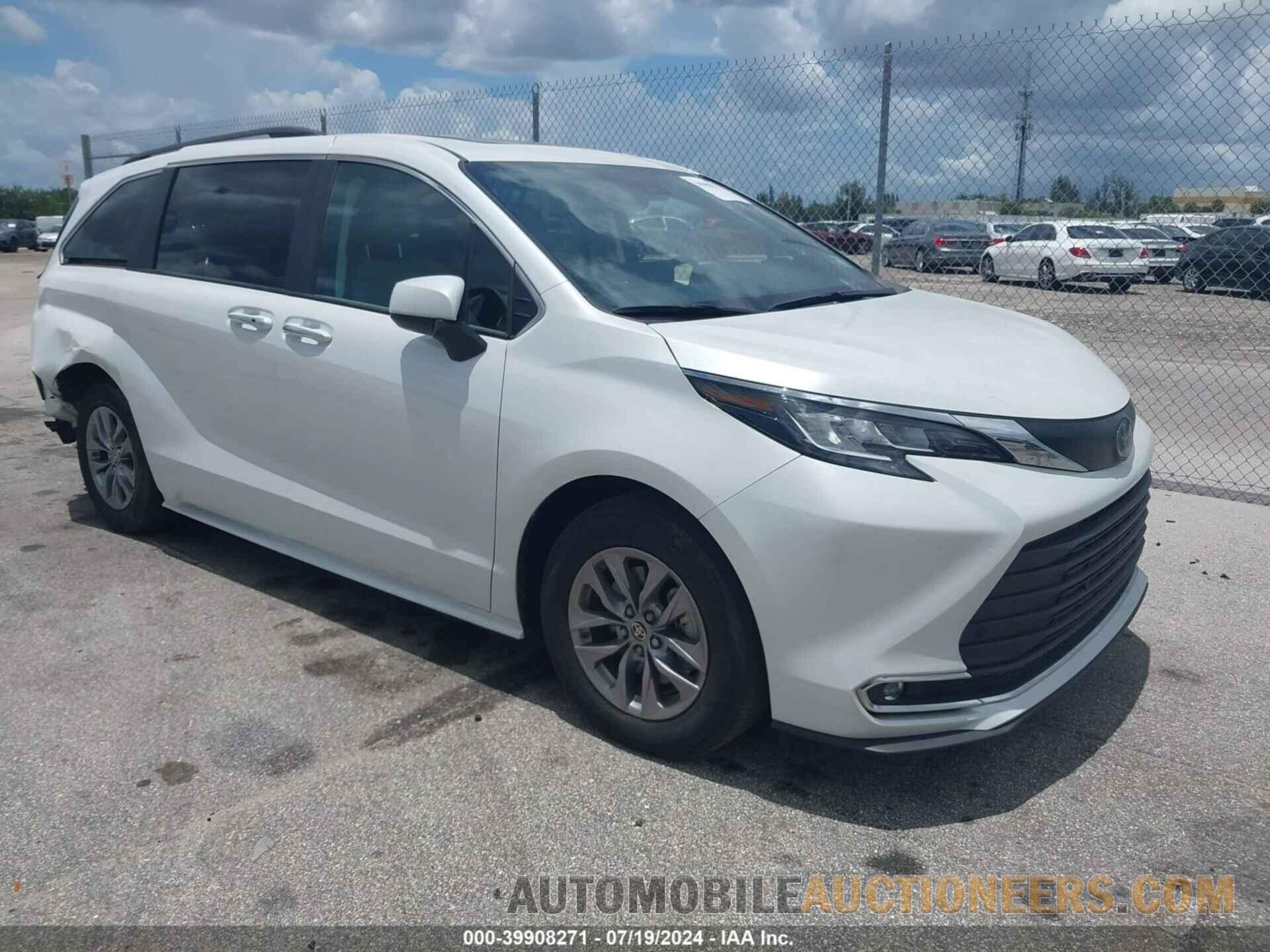 5TDYRKEC6PS164934 TOYOTA SIENNA 2023