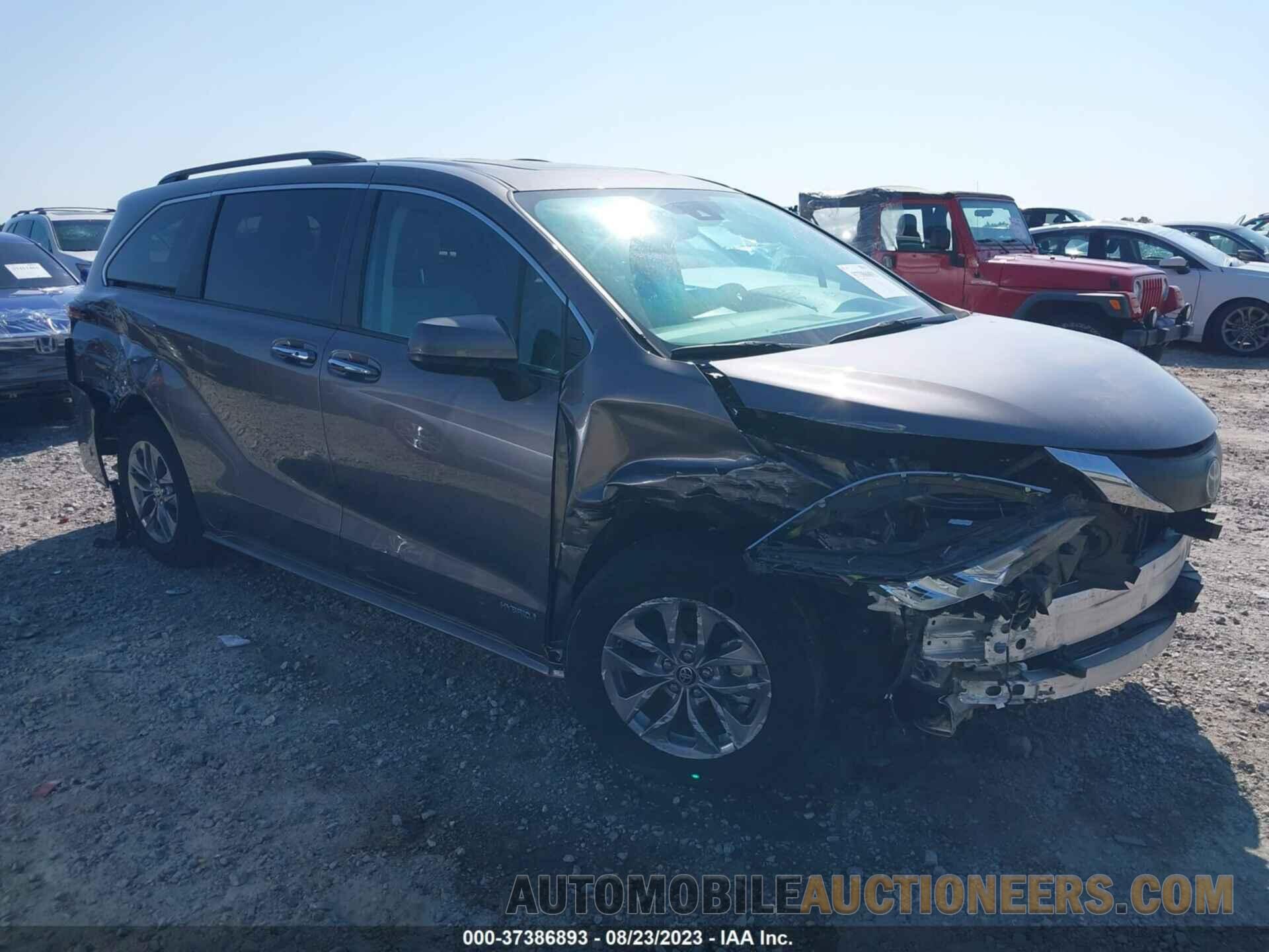 5TDYRKEC7MS004914 TOYOTA SIENNA 2021