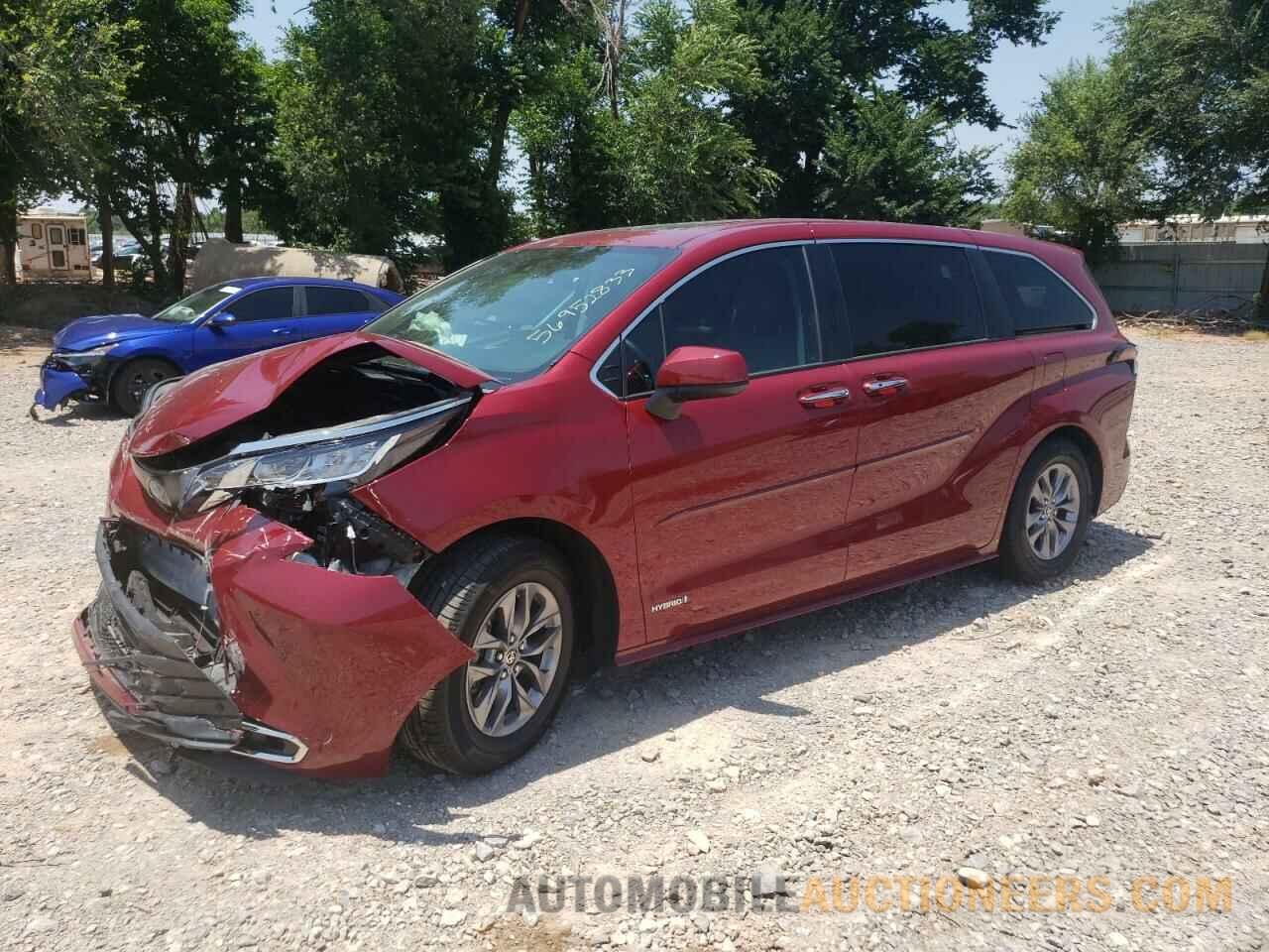 5TDYRKEC7MS013631 TOYOTA All Models 2021