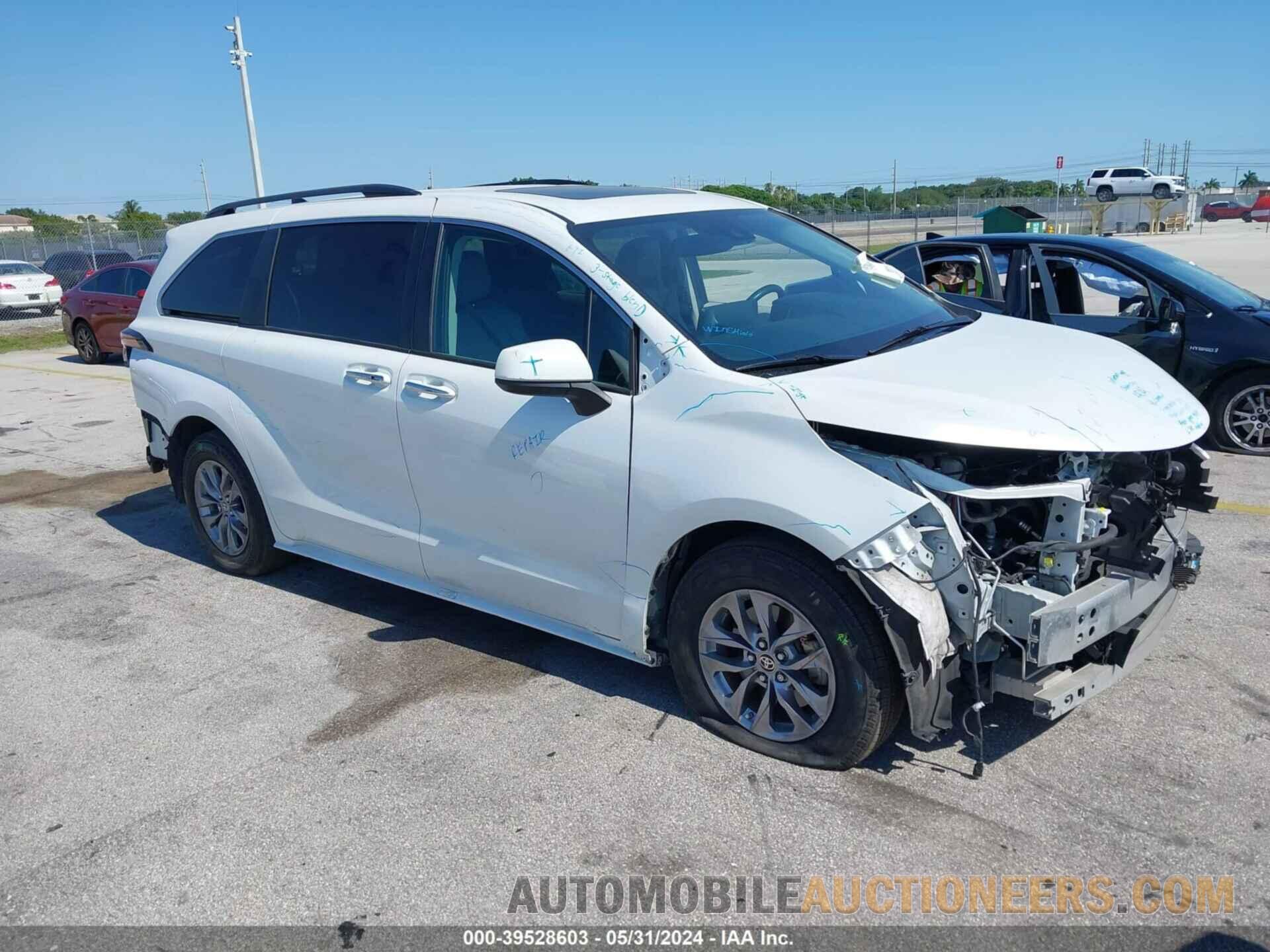 5TDYRKEC7NS084703 TOYOTA SIENNA 2022