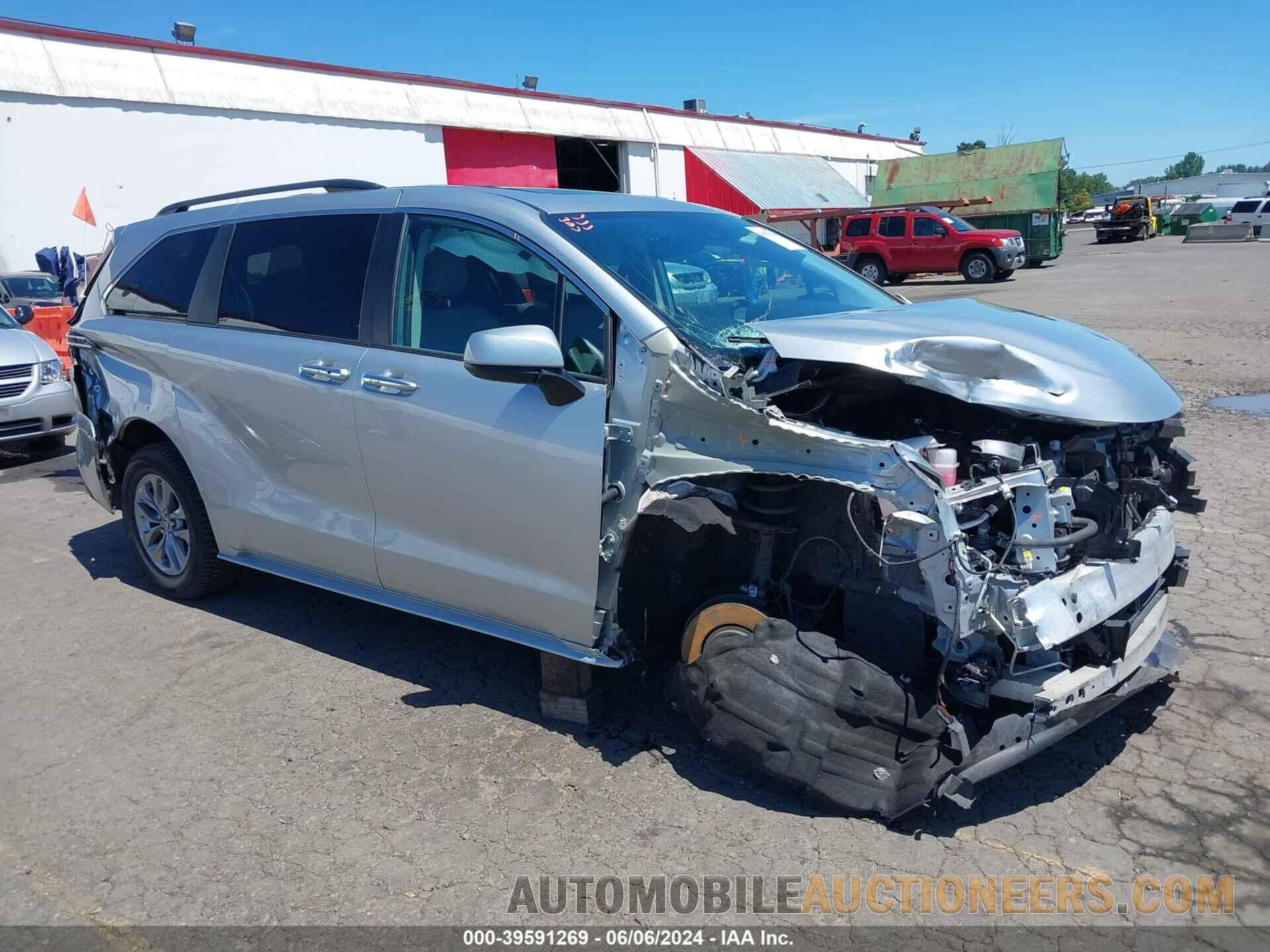 5TDYRKEC7NS087505 TOYOTA SIENNA 2022