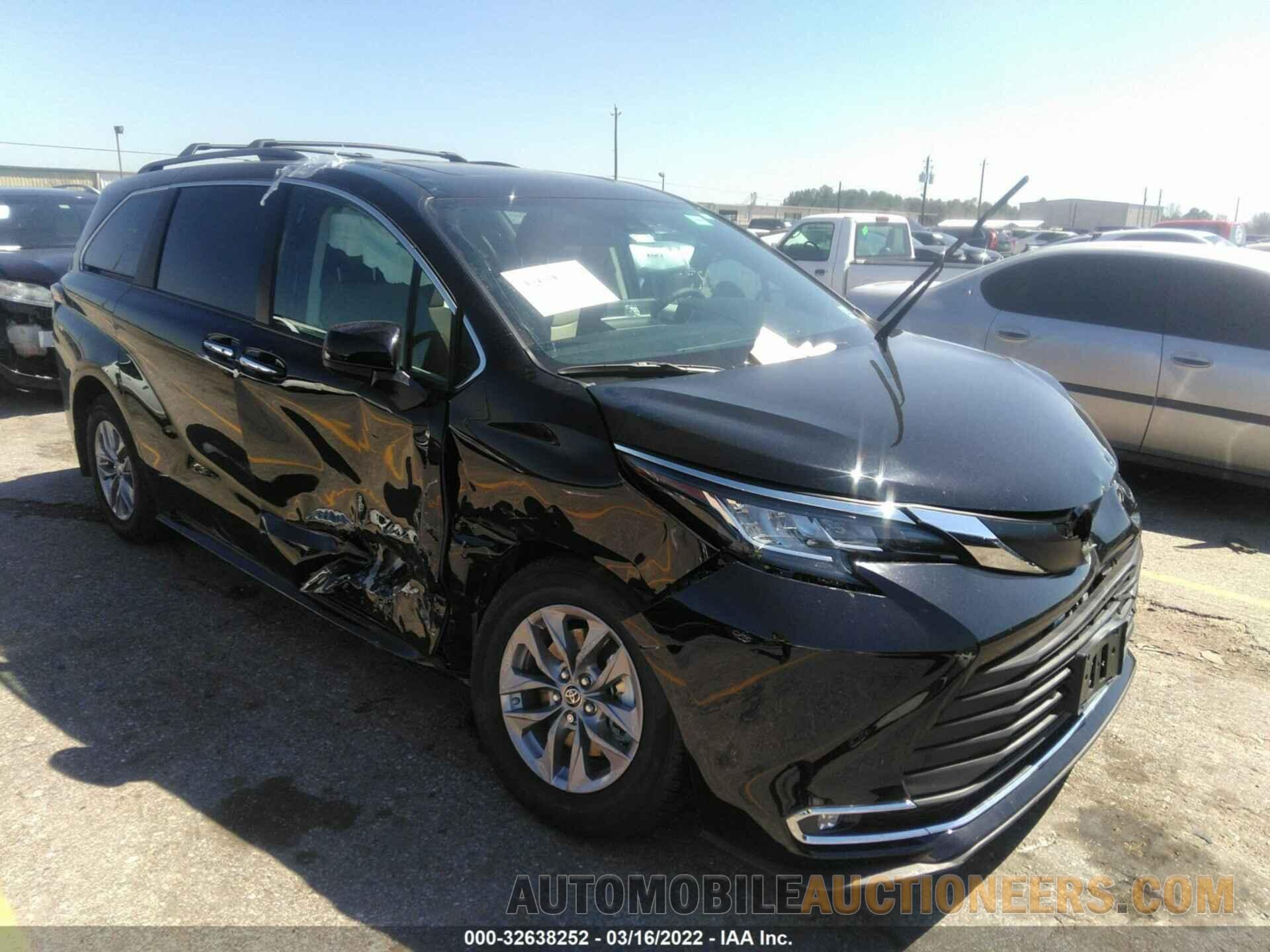 5TDYRKEC7NS091828 TOYOTA SIENNA 2022