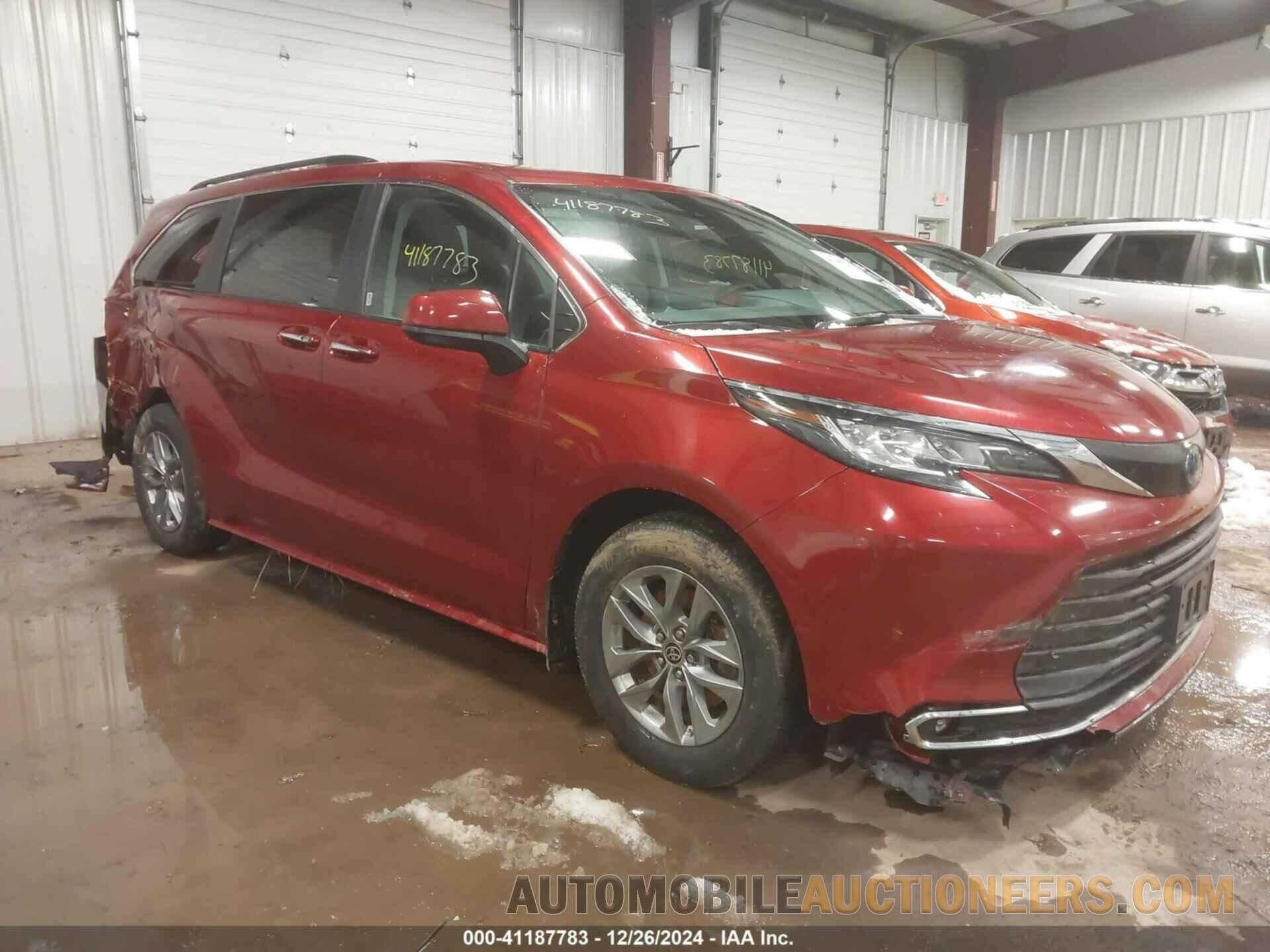 5TDYRKEC7NS092140 TOYOTA SIENNA 2022